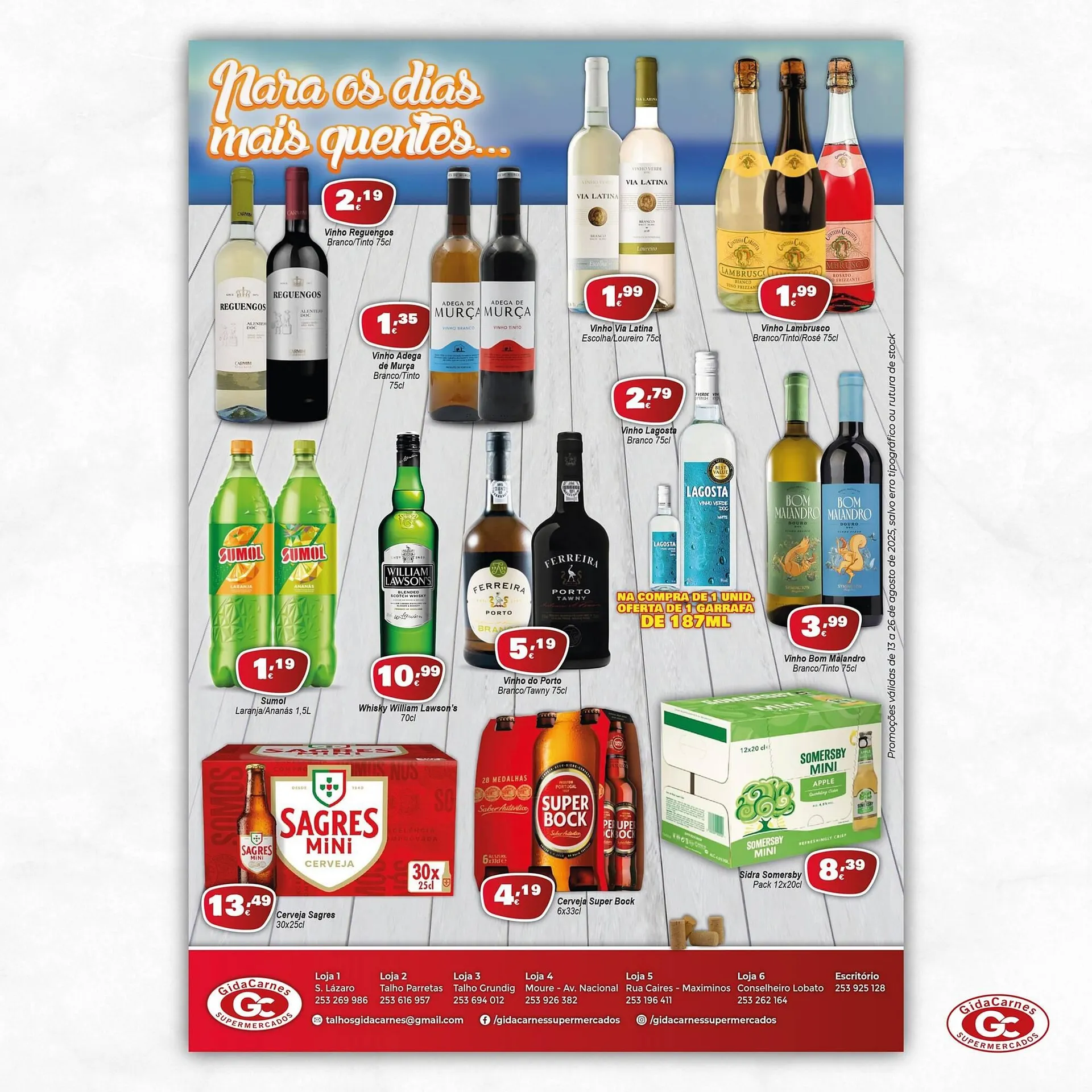 Folheto Folheto GidaCarnes Supermercados de 13 de agosto até 26 de agosto 2025 - Pagina 4