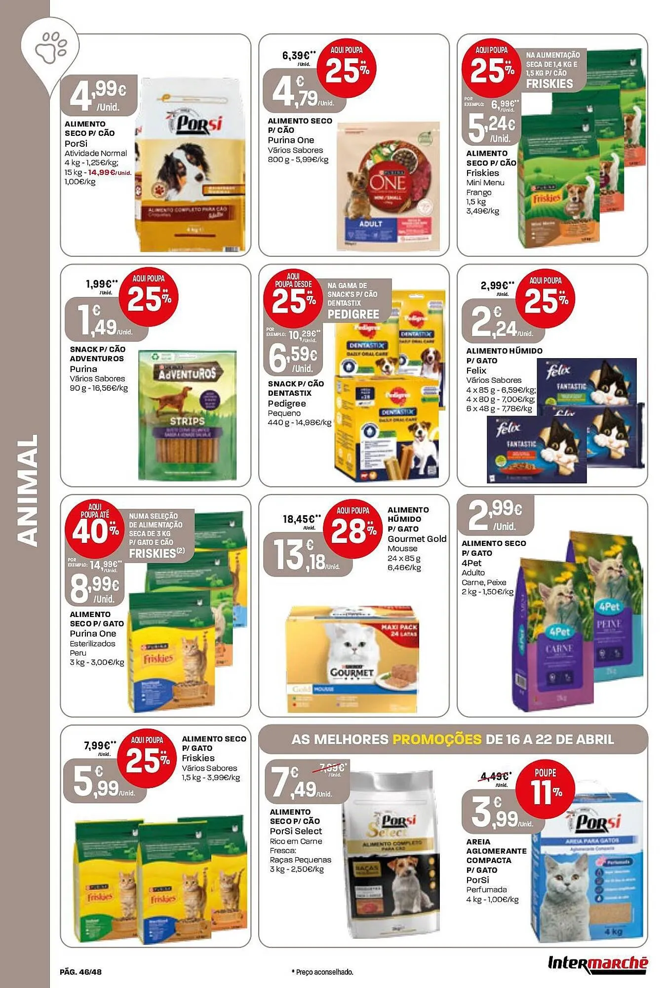 Folheto Folheto Intermarché de 16 de abril até 22 de abril 2026 - Pagina 46