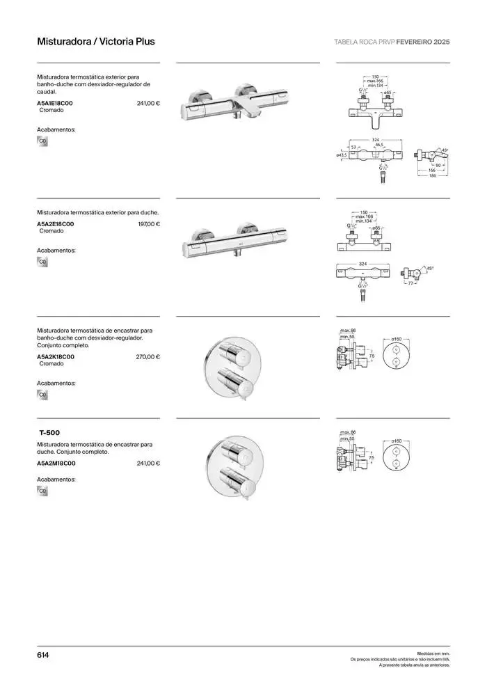 Folheto Soluções de Banho  de 6 de janeiro até 31 de dezembro 2025 - Pagina 616