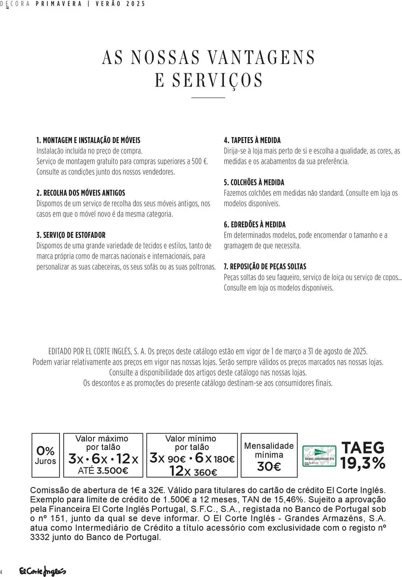 Folheto Folheto El Corte Inglés de 19 de maio até 1 de setembro 2025 - Pagina 4