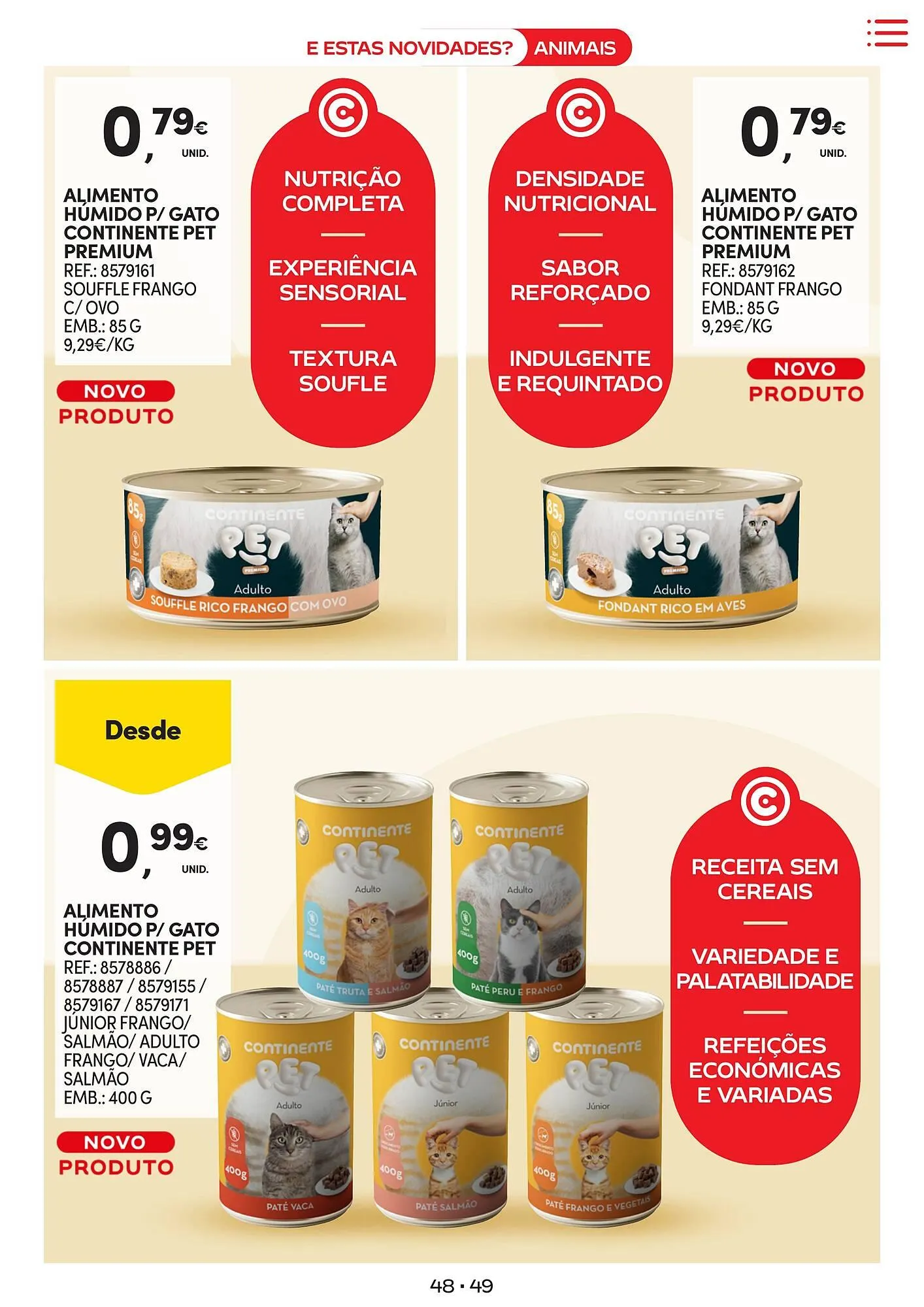 Folheto Folheto Continente de 10 de fevereiro até 1 de março 2026 - Pagina 49