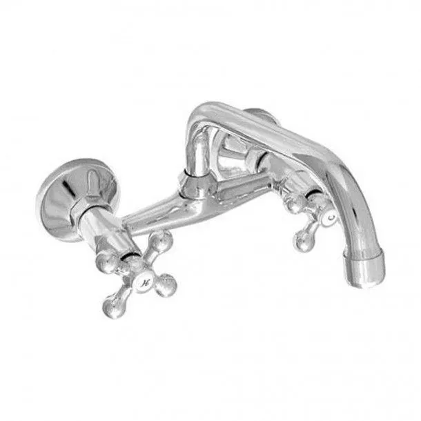 Torneira Misturadora de Cozinha Parede 1200