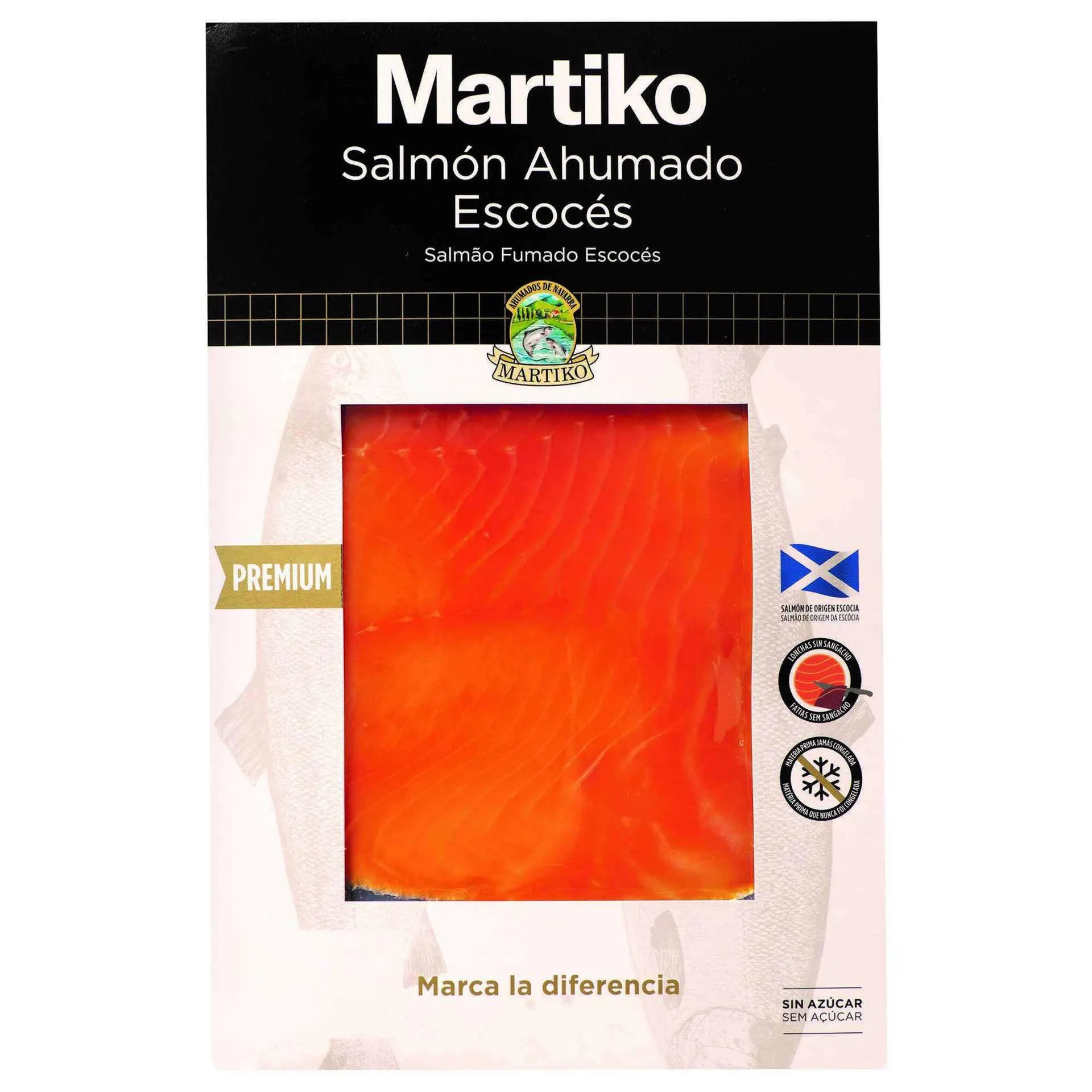 Salmão Fumado da Escócia
