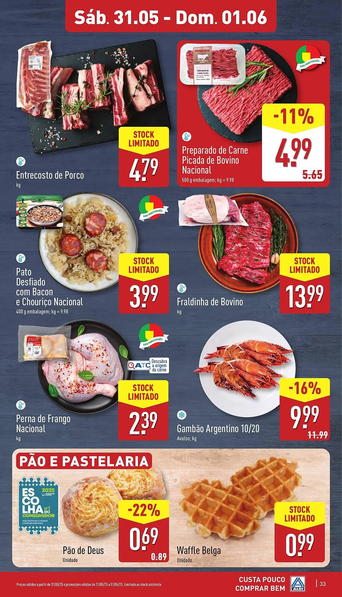 Folheto Folheto ALDI de 28 de maio até 1 de junho 2025 - Pagina 33