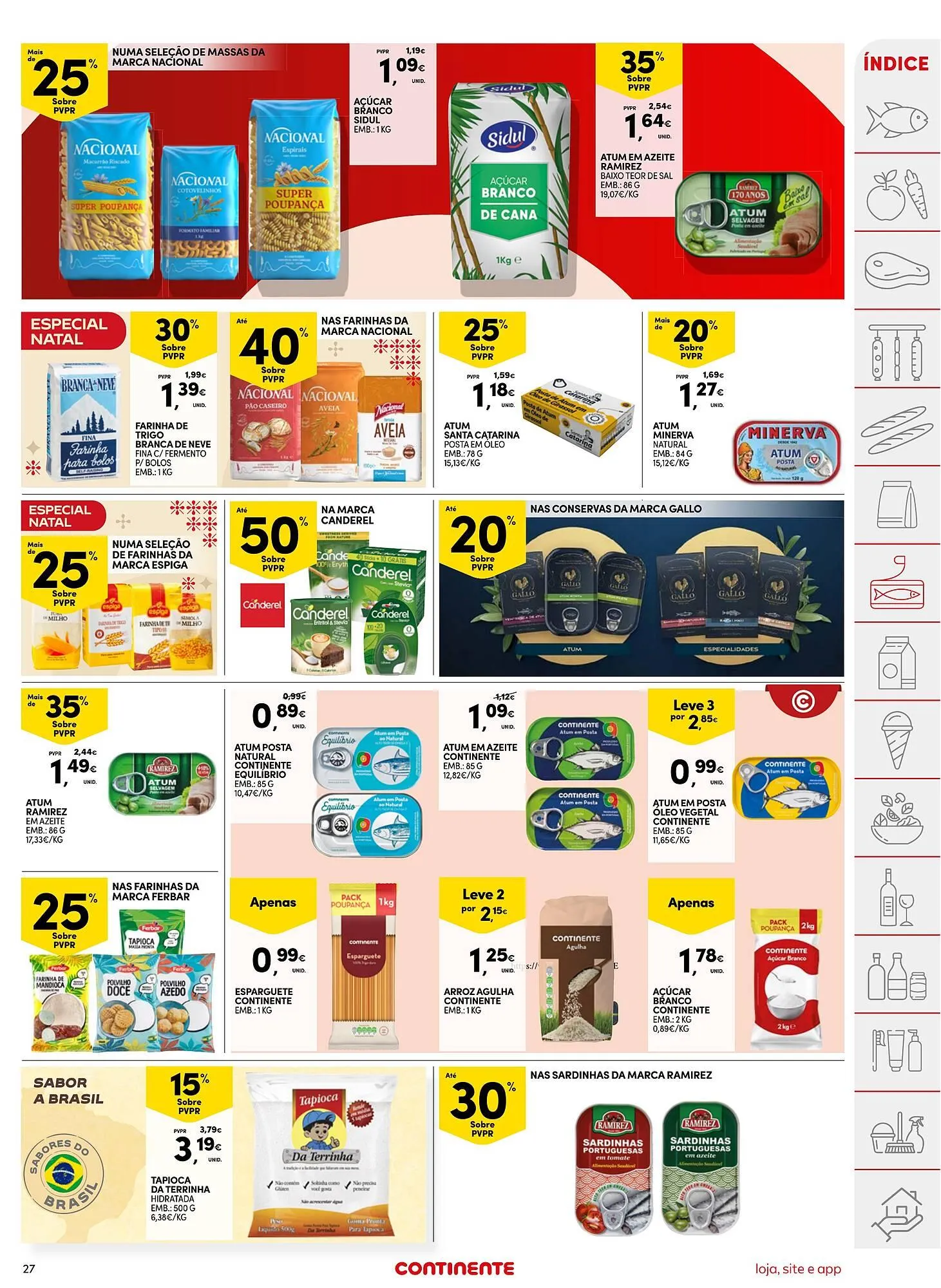 Folheto Folheto Continente de 16 de dezembro até 25 de dezembro 2025 - Pagina 27