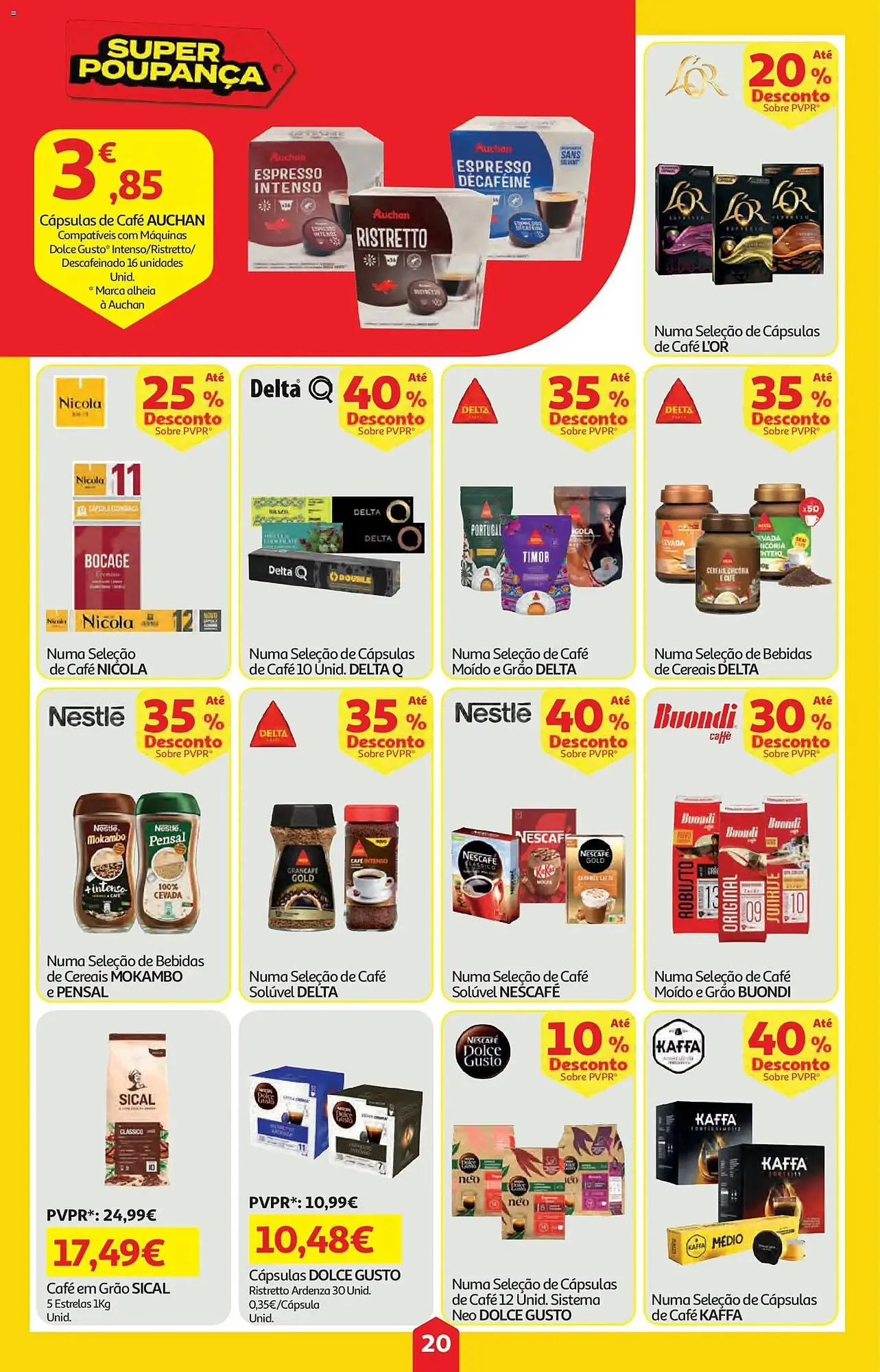 Folheto Folheto Auchan de 9 de abril até 16 de abril 2026 - Pagina 20