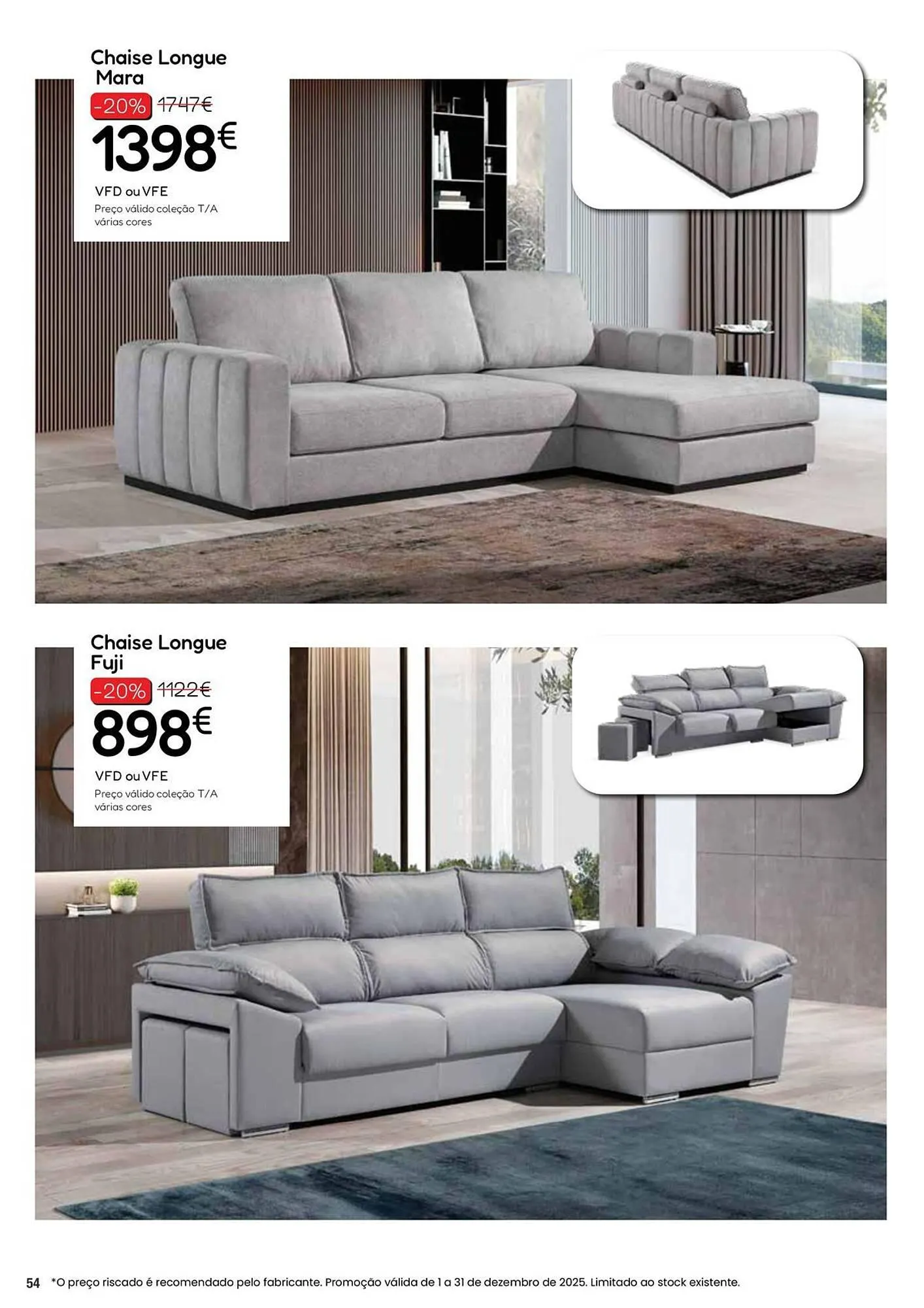 Folheto Folheto Hiper Centro do Móvel de 4 de dezembro até 31 de dezembro 2025 - Pagina 54