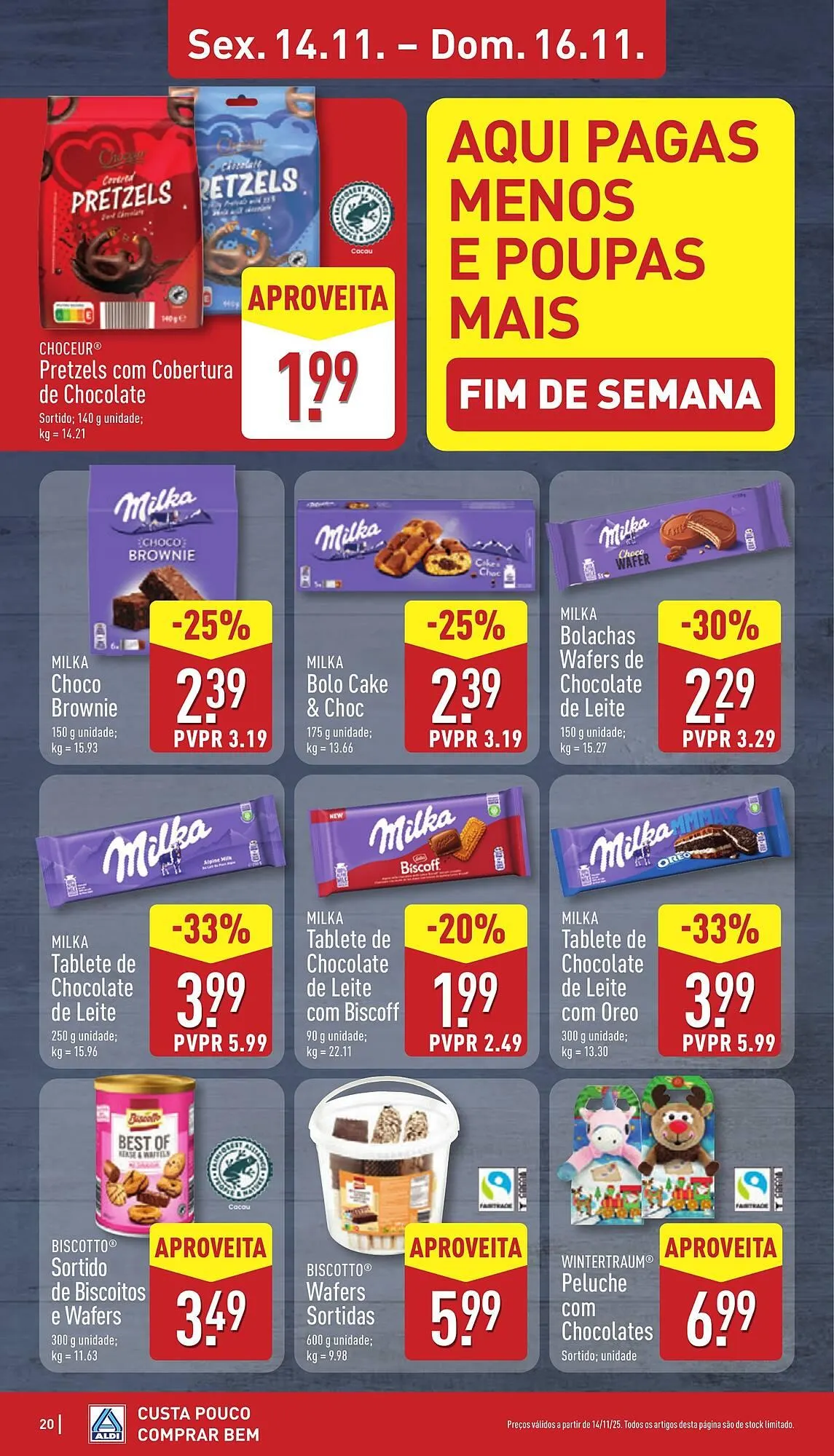 Folheto Folheto ALDI de 10 de novembro até 16 de novembro 2025 - Pagina 20