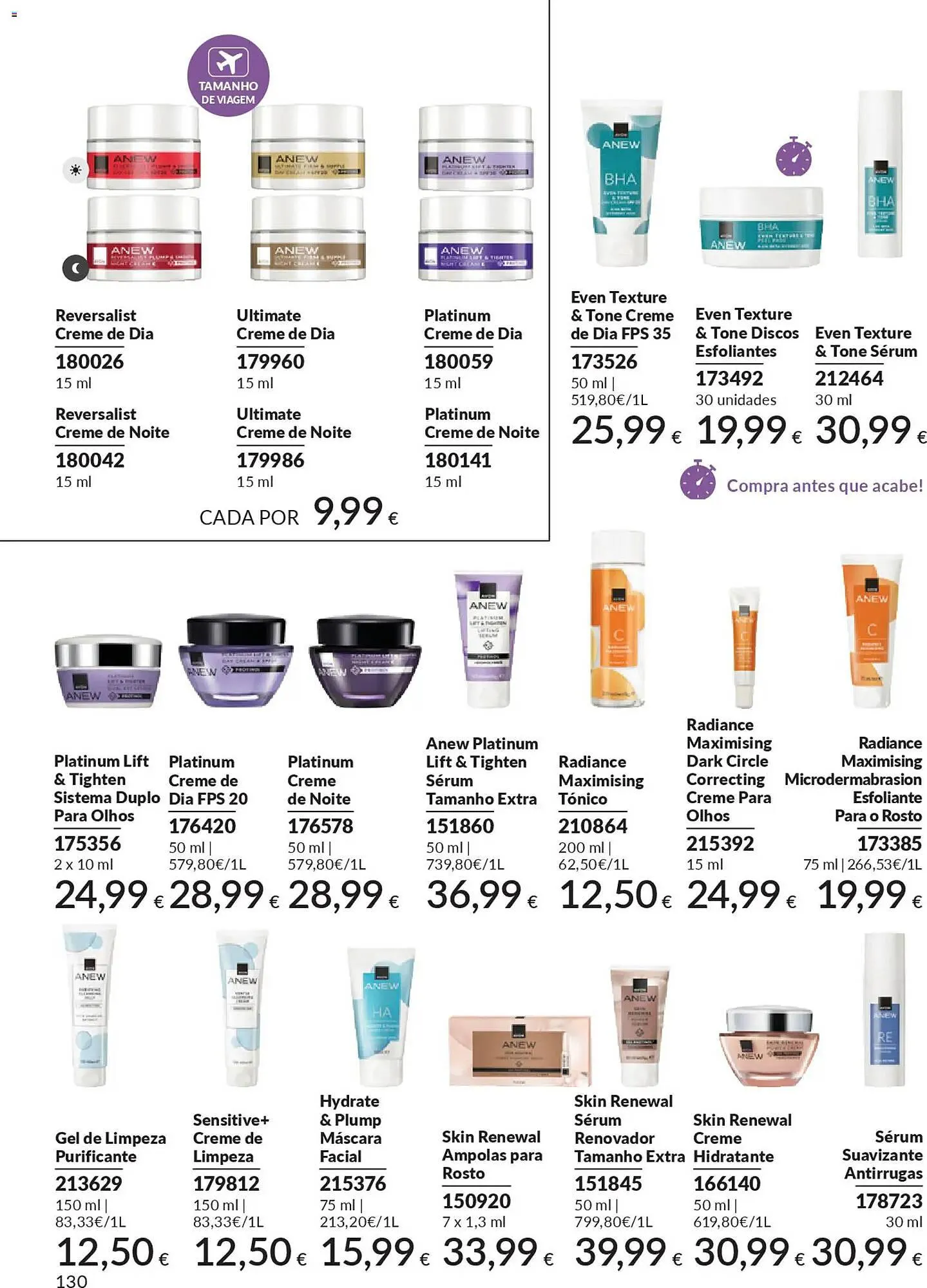 Folheto Catálogo Avon de 1 de novembro até 1 de dezembro 2025 - Pagina 130