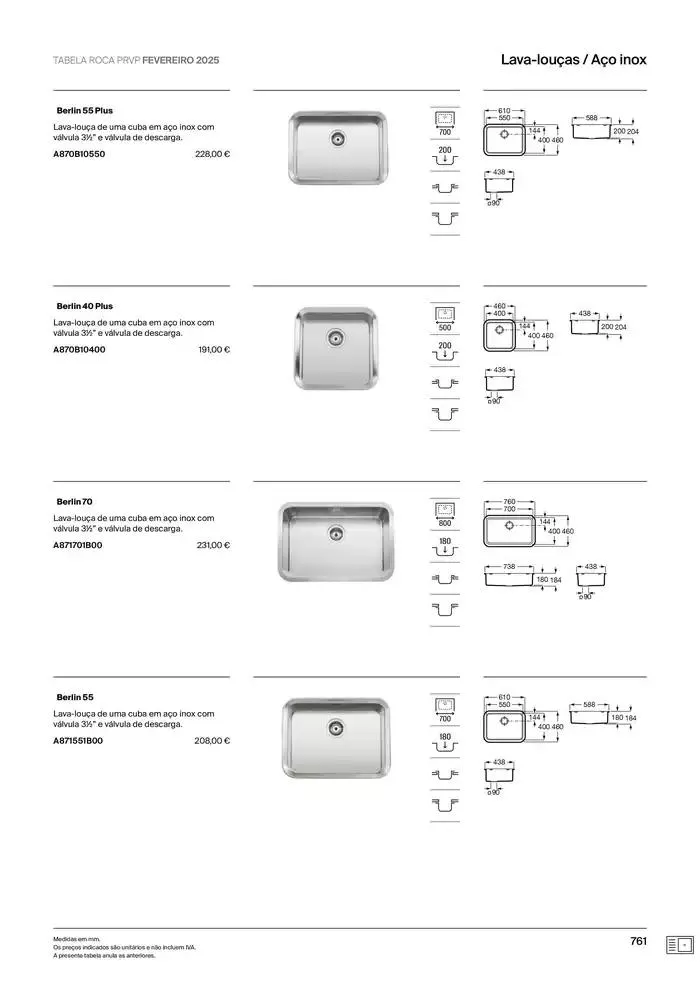 Folheto Soluções de Banho  de 6 de janeiro até 31 de dezembro 2025 - Pagina 763