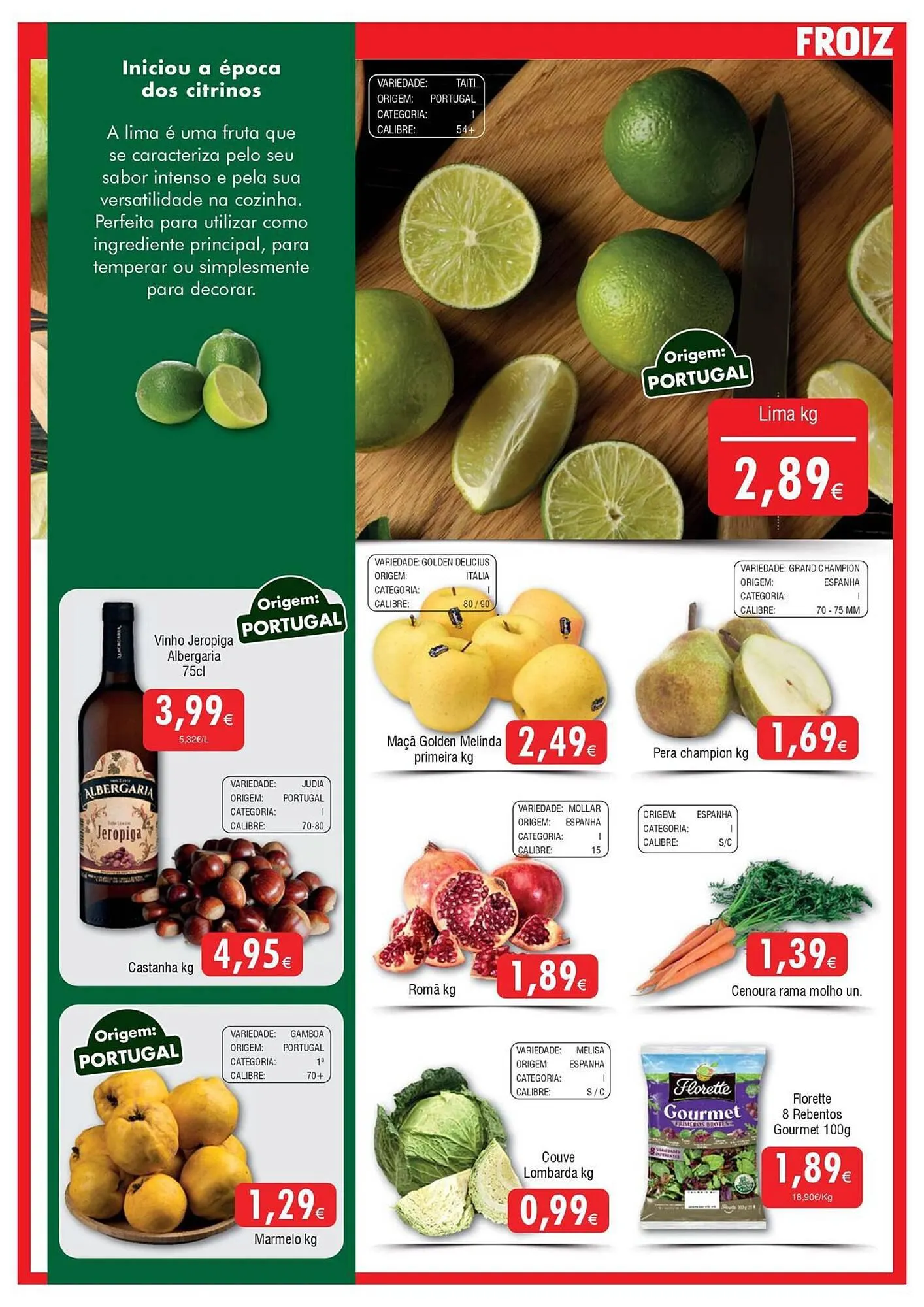 Folheto Folheto Froiz de 30 de outubro até 14 de novembro 2023 - Pagina 2