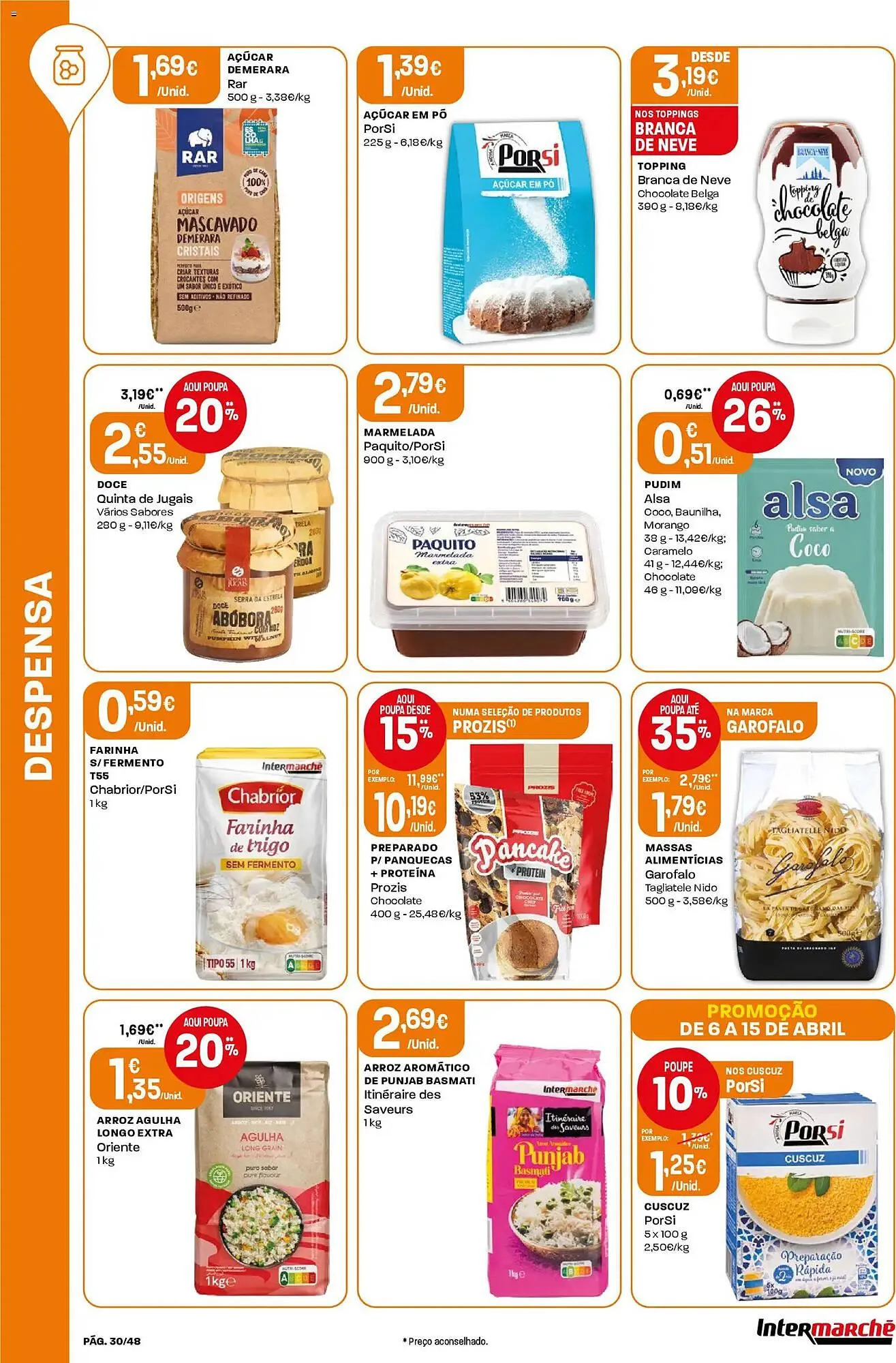 Folheto Folheto Intermarché de 6 de abril até 16 de abril 2026 - Pagina 30