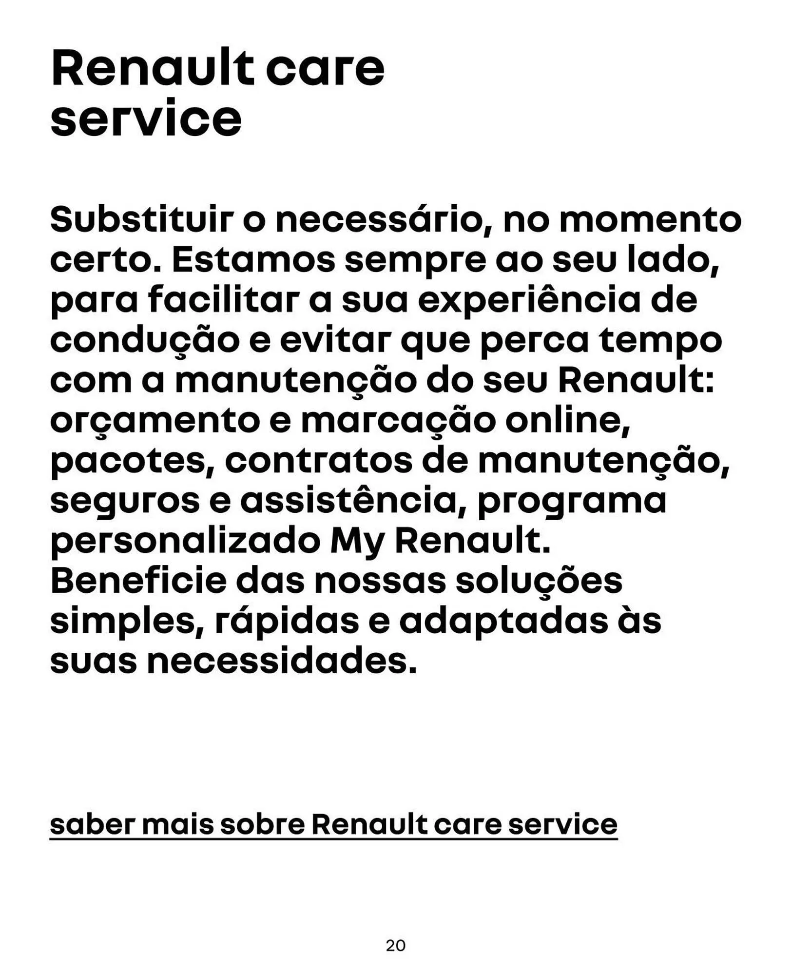Folheto Folheto Renault de 19 de fevereiro até 31 de dezembro 2025 - Pagina 20