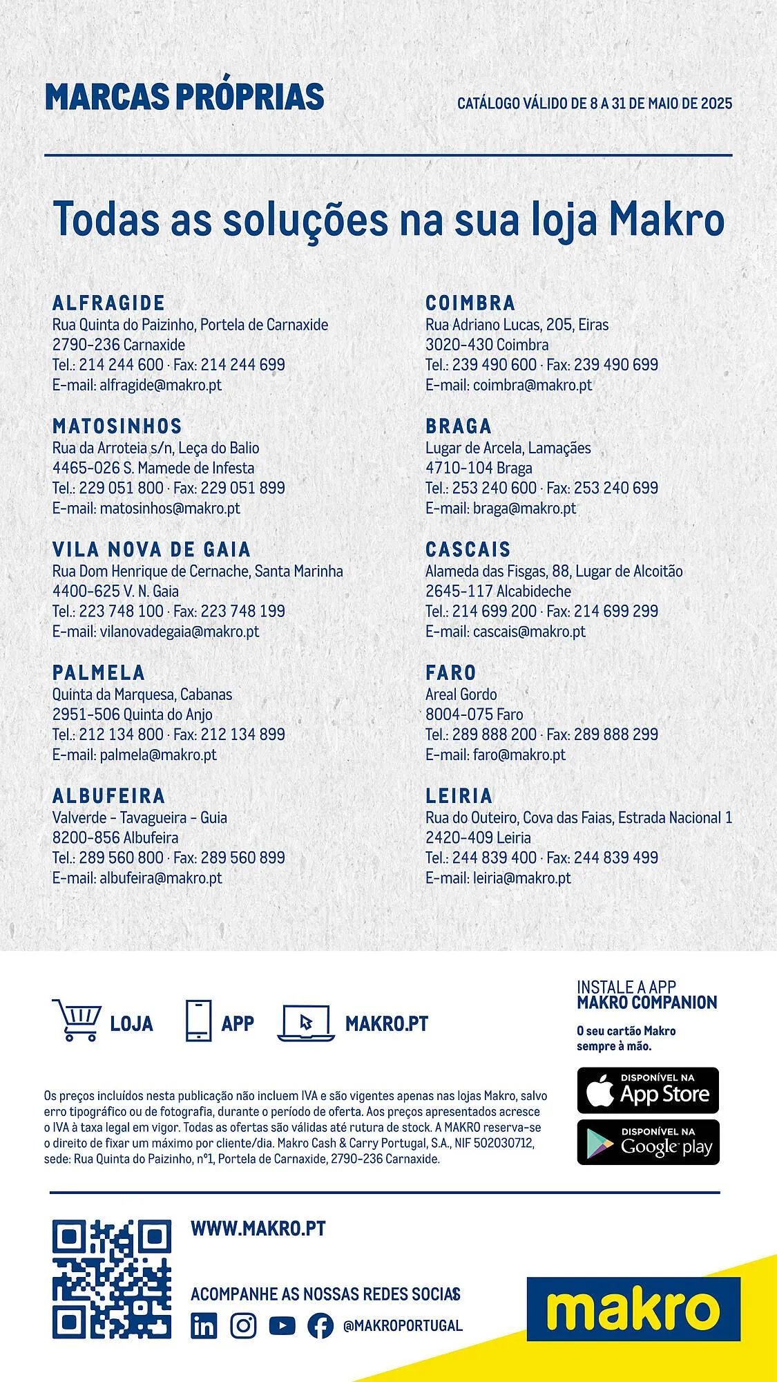 Folheto Folheto Makro de 8 de maio até 31 de maio 2025 - Pagina 86