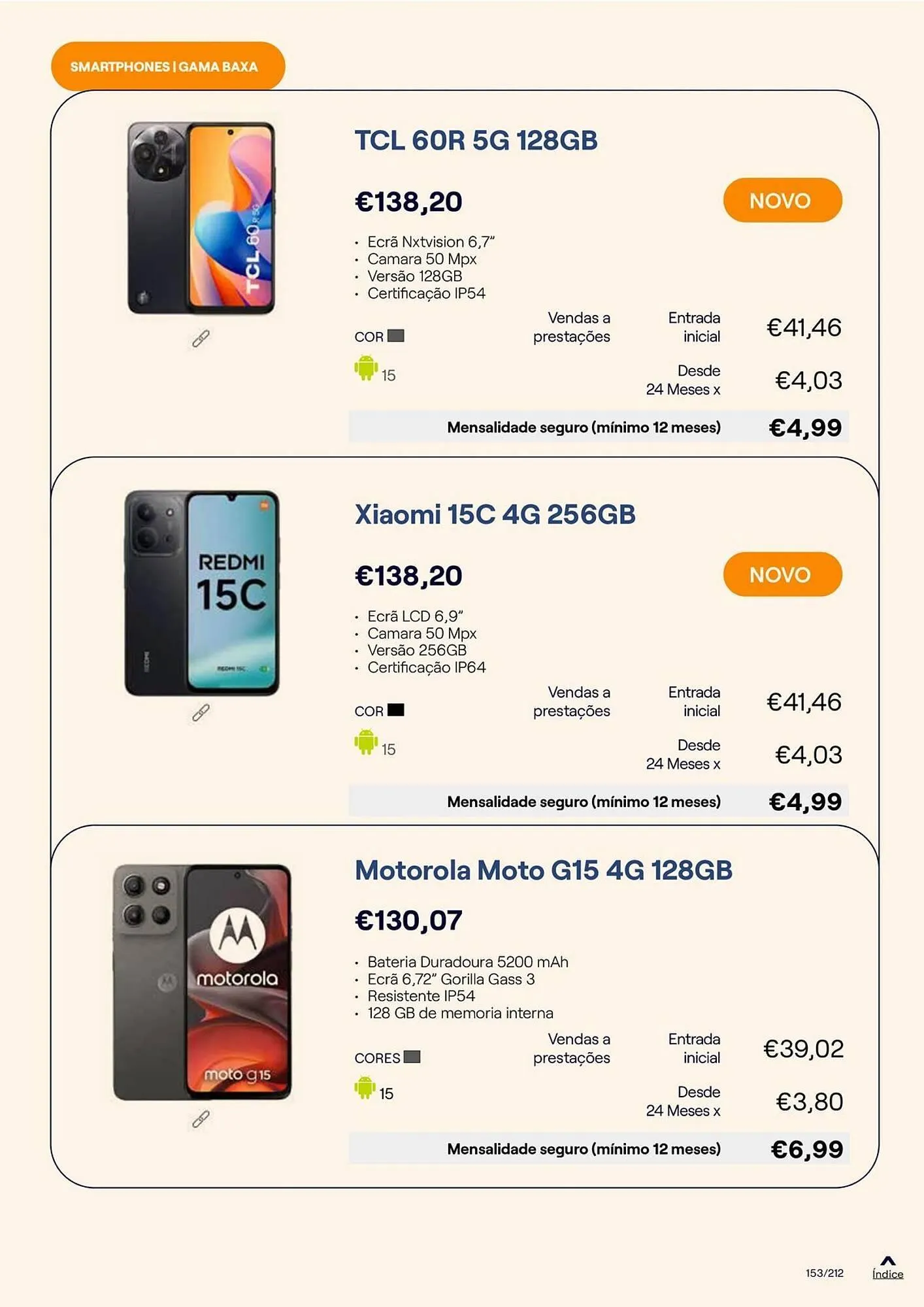 Folheto Catálogo MEO de 20 de outubro até 31 de dezembro 2025 - Pagina 153