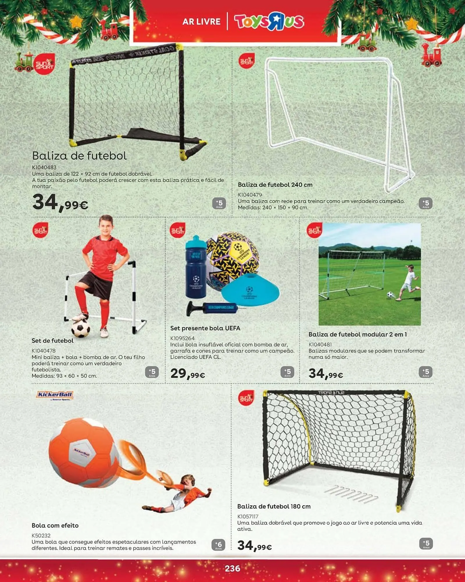 Folheto Catálogo Toys R Us de 5 de novembro até 5 de janeiro 2026 - Pagina 236