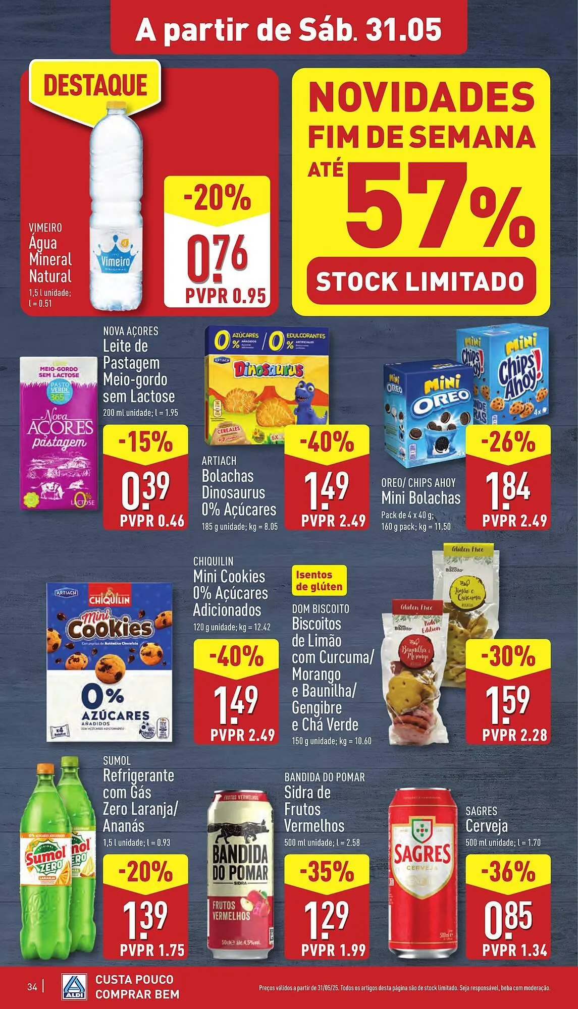 Folheto Folheto ALDI de 28 de maio até 1 de junho 2025 - Pagina 34