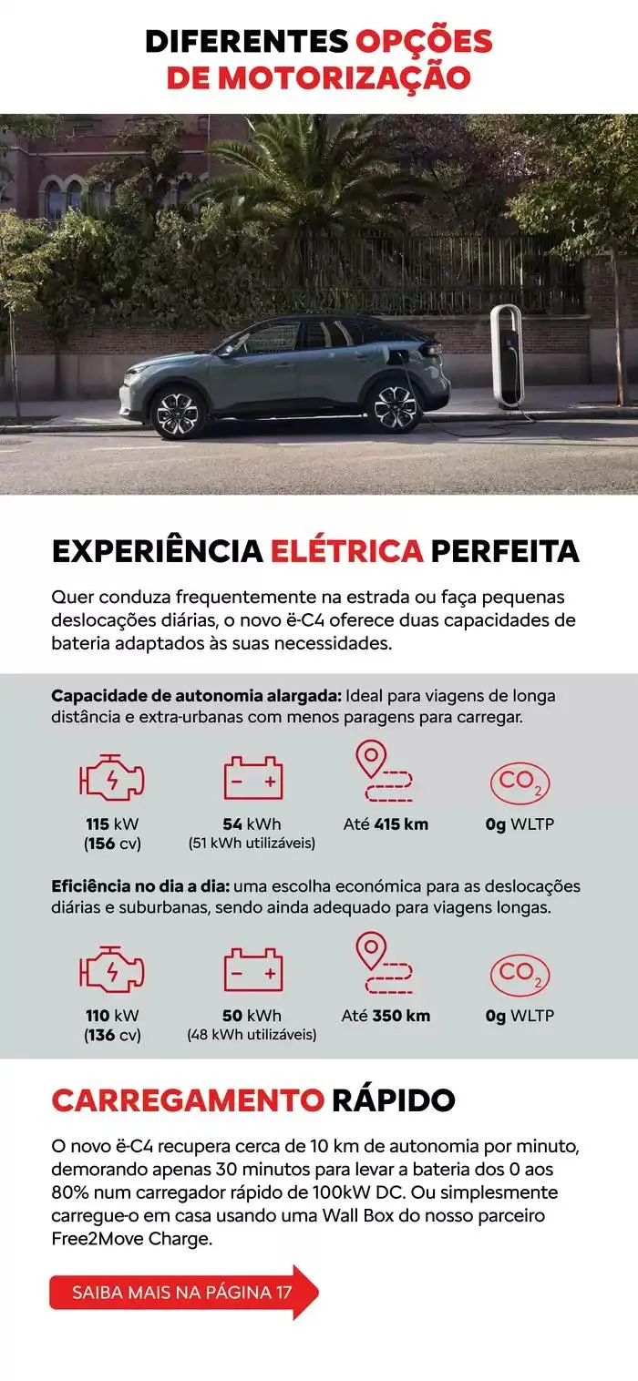 Folheto Citroen Novo ë-C4 de 31 de dezembro até 31 de dezembro 2025 - Pagina 9
