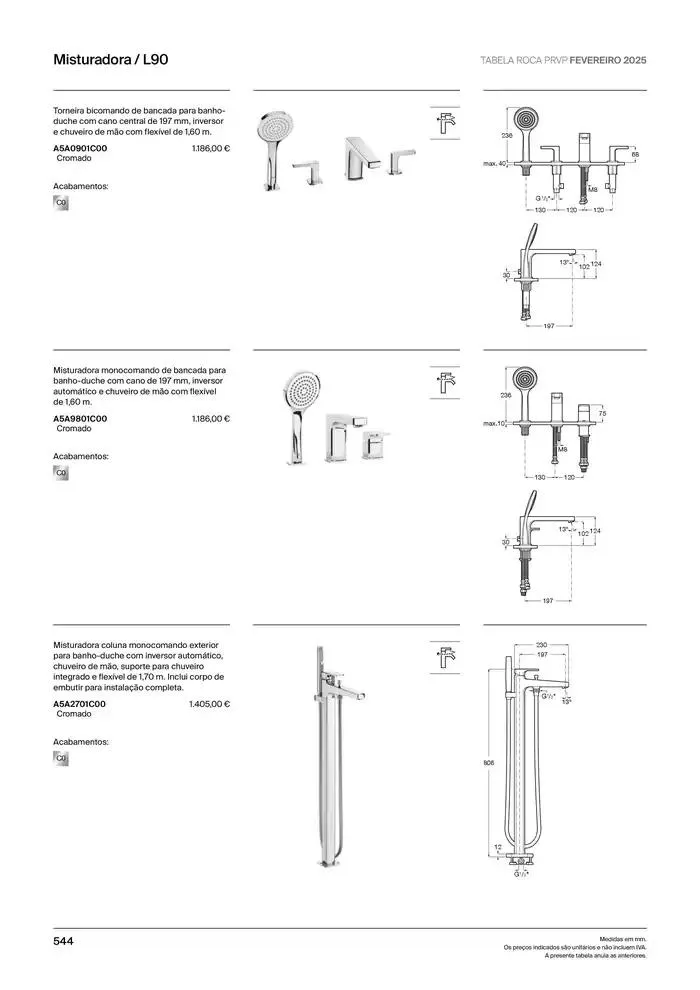 Folheto Soluções de Banho  de 6 de janeiro até 31 de dezembro 2025 - Pagina 546