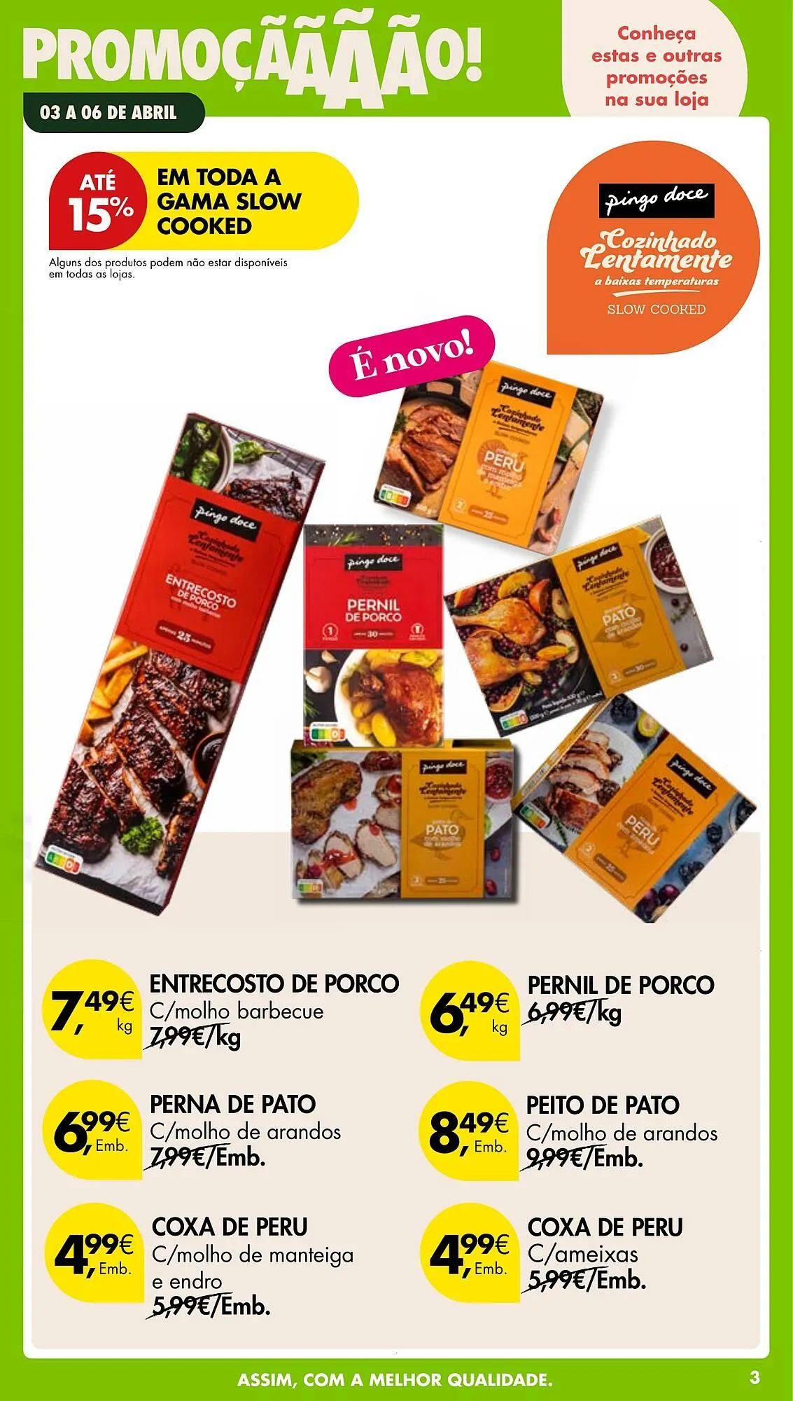 Folheto Folheto Pingo Doce de 3 de abril até 6 de abril 2026 - Pagina 3
