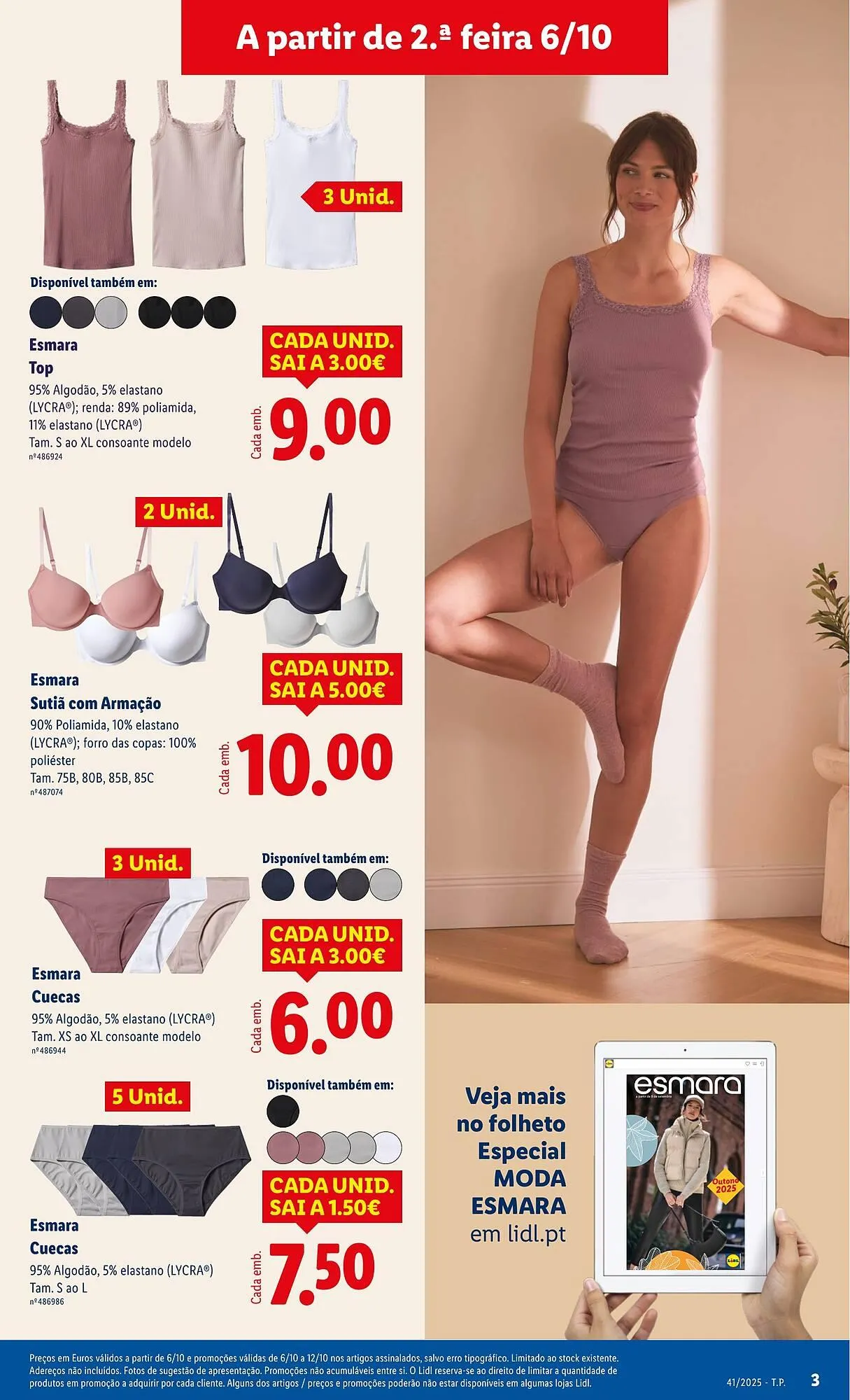 Folheto Folheto Lidl de 6 de outubro até 12 de outubro 2025 - Pagina 3