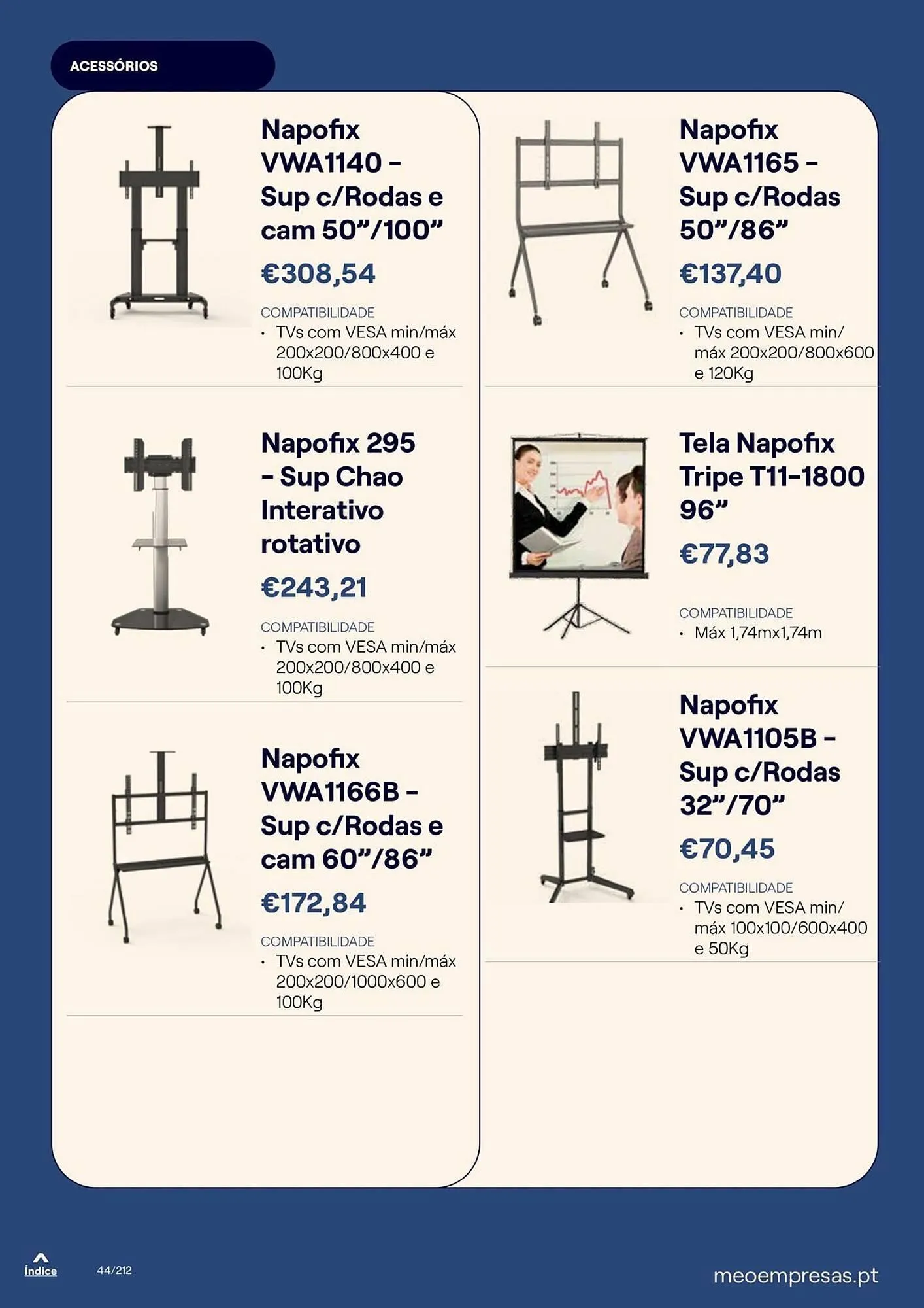 Folheto Catálogo MEO de 20 de outubro até 31 de dezembro 2025 - Pagina 44