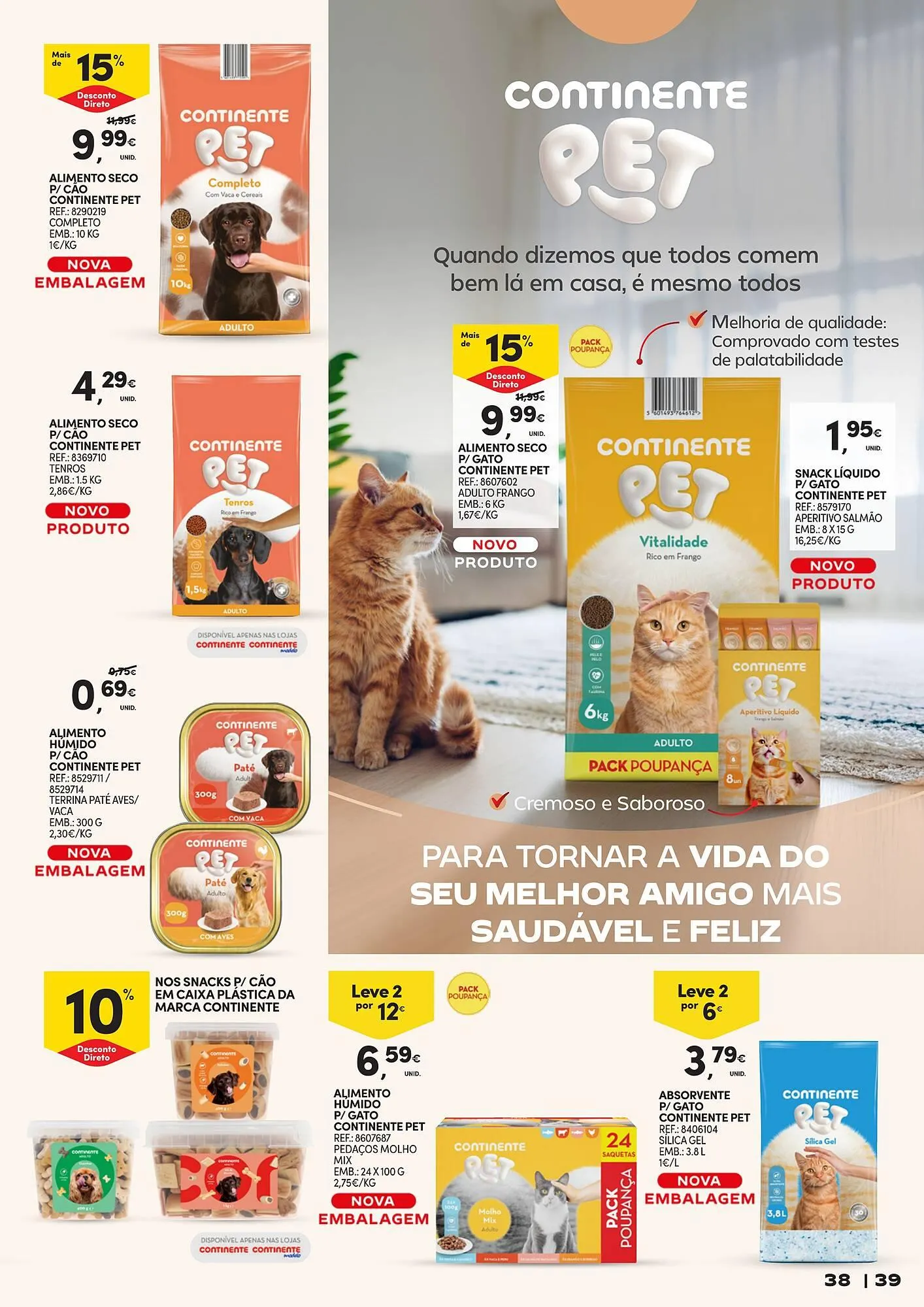 Folheto Folheto Continente de 7 de abril até 19 de abril 2026 - Pagina 39