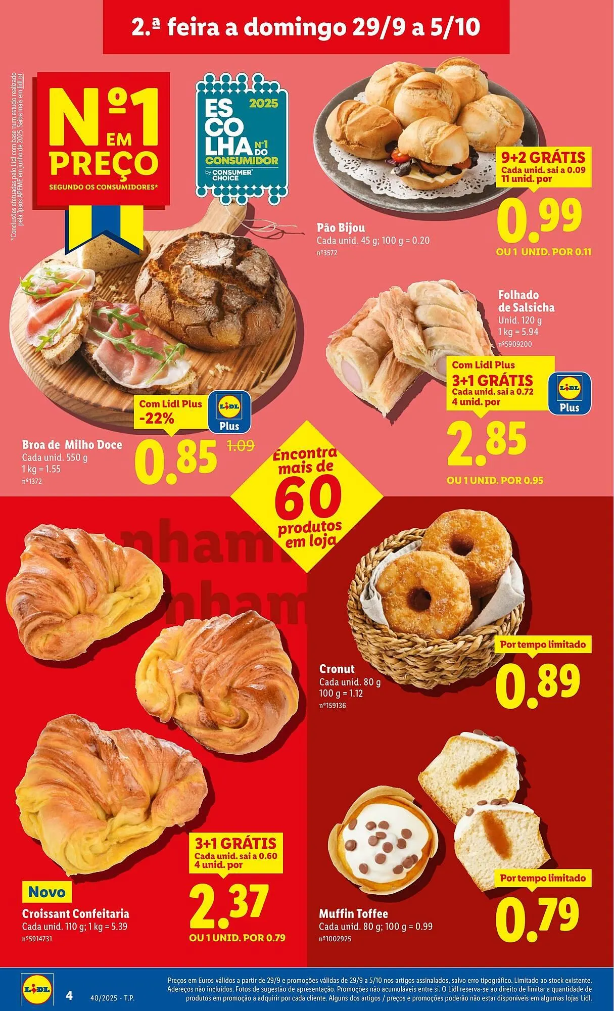Folheto Folheto Lidl de 29 de setembro até 5 de outubro 2025 - Pagina 4