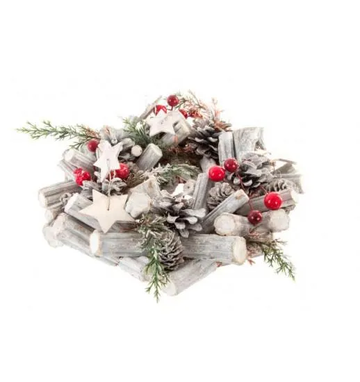 CENTRO DE MESA MADEIRA 25*8 TRONCOS - NV-141587