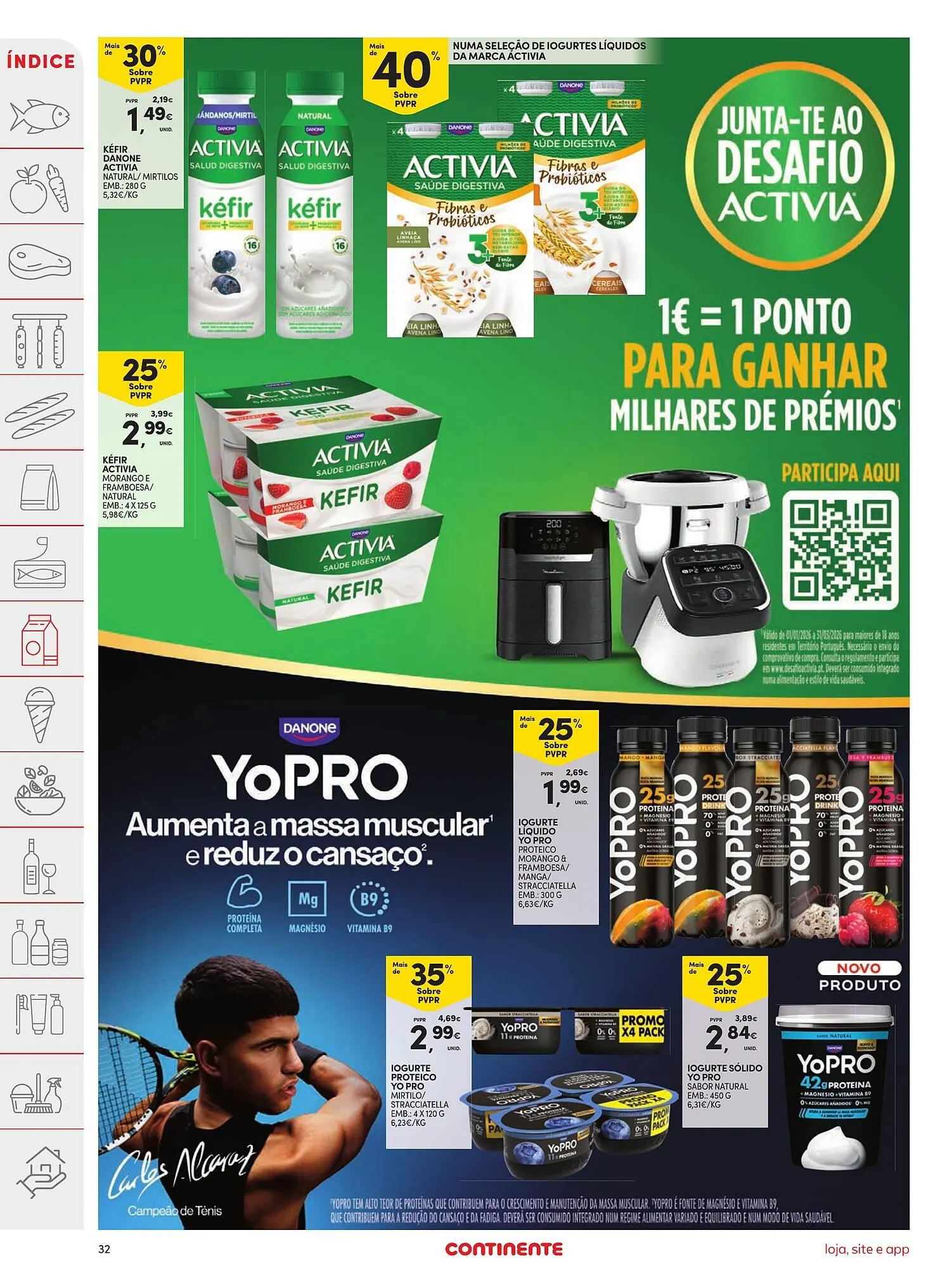 Folheto Folheto Continente de 17 de março até 23 de março 2026 - Pagina 32