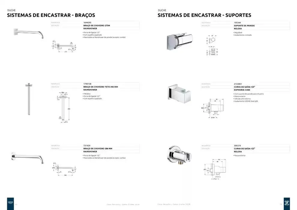 Folheto Catalogo gama grohe 2024 b 1 digital de 14 de novembro até 31 de dezembro 2024 - Pagina 7