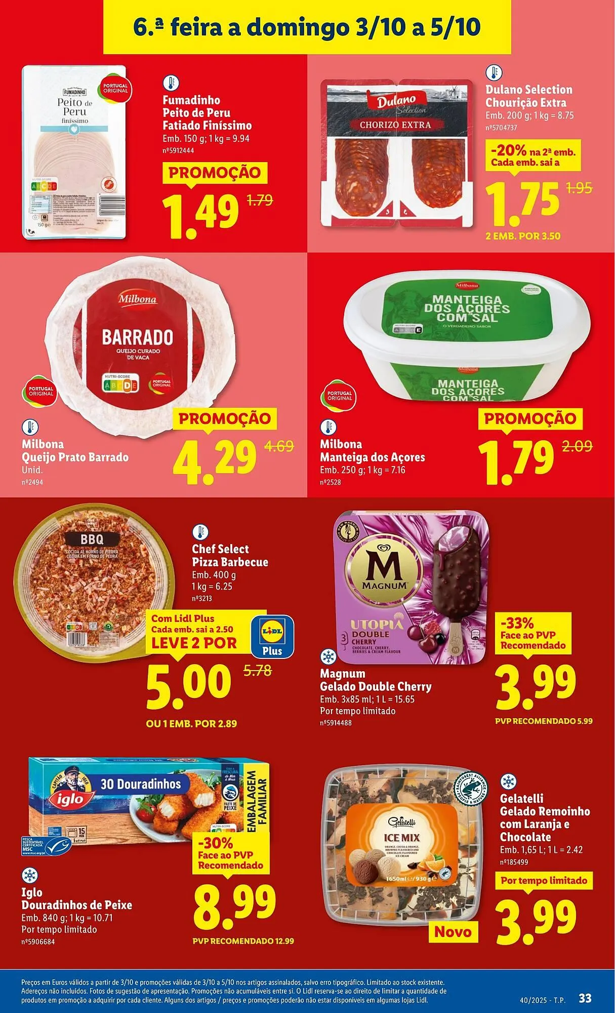 Folheto Folheto Lidl de 29 de setembro até 5 de outubro 2025 - Pagina 33