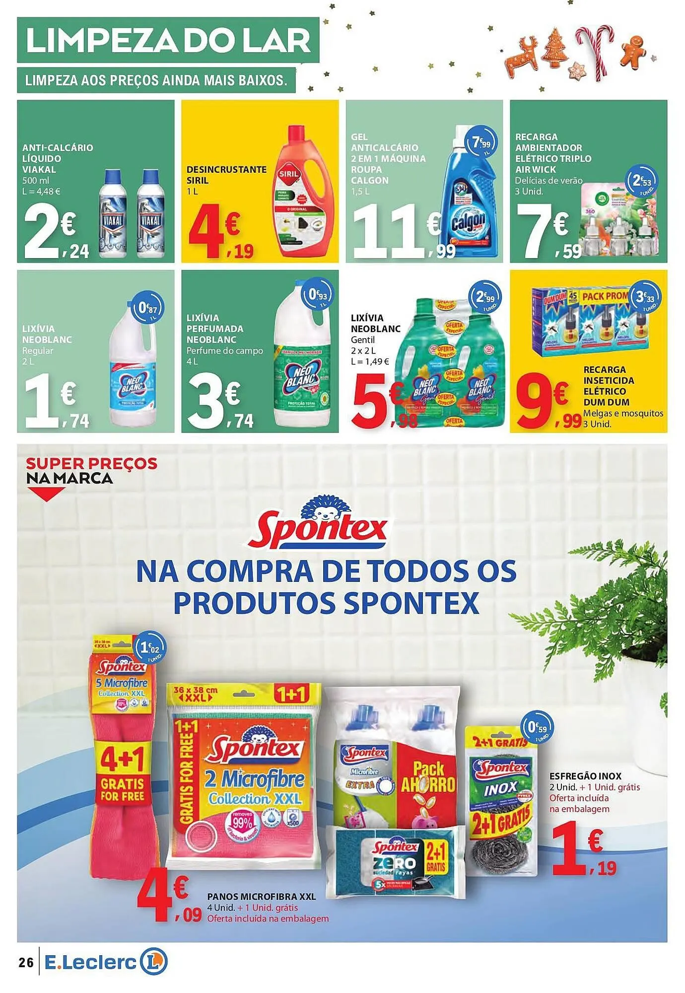 Folheto Folheto E.Leclerc de 13 de novembro até 19 de novembro 2025 - Pagina 26