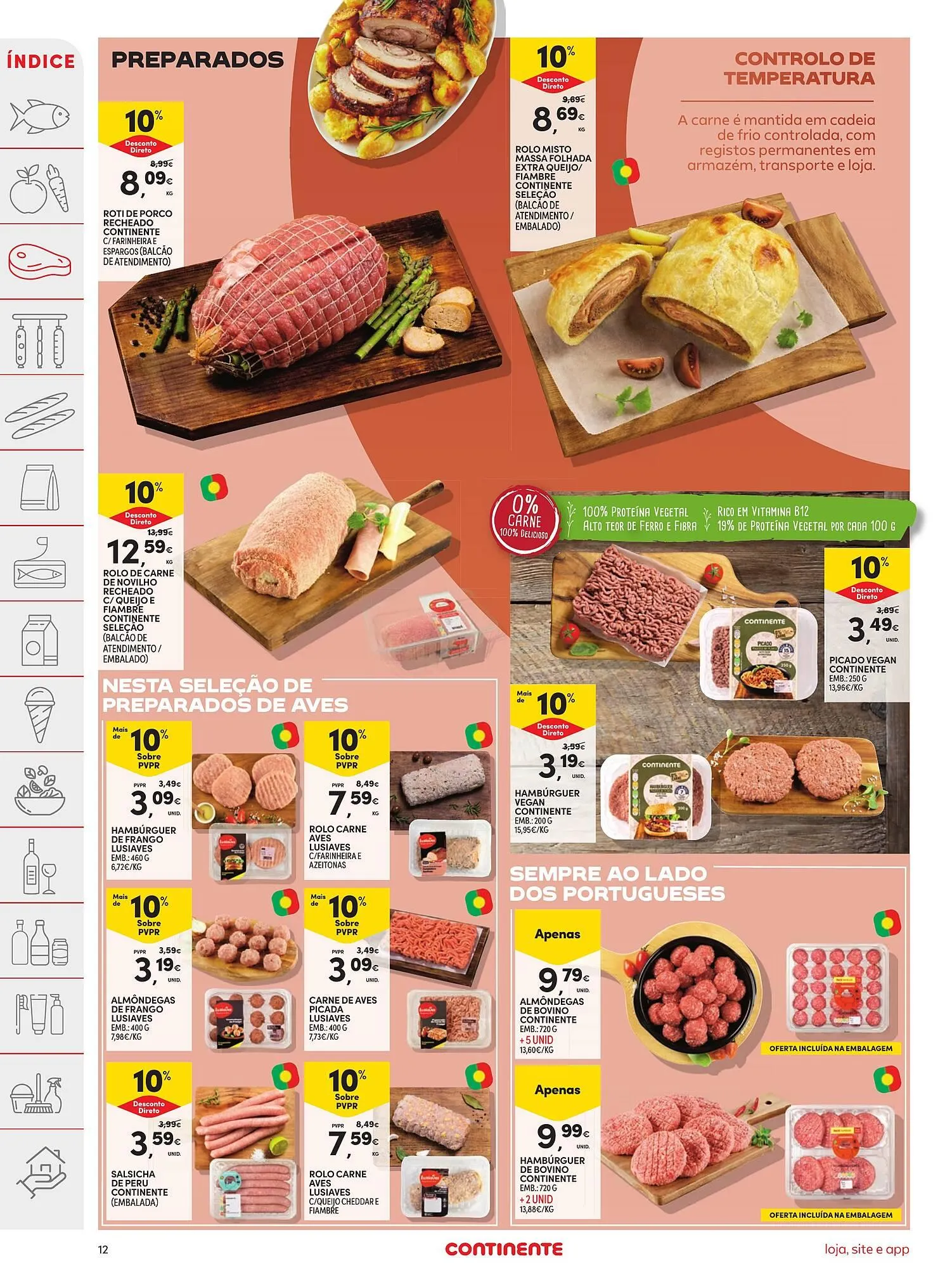 Folheto Folheto Continente de 17 de março até 23 de março 2026 - Pagina 12
