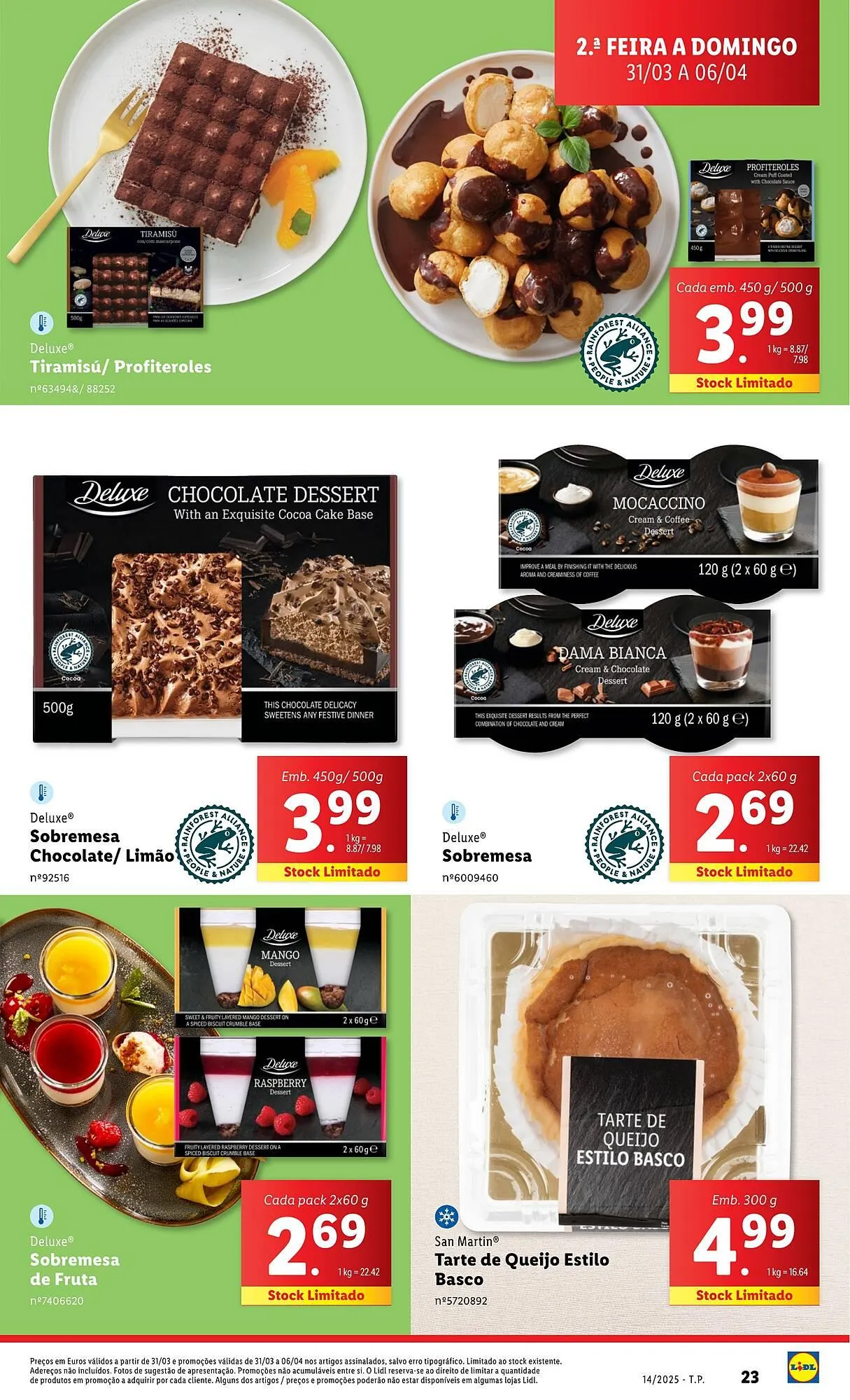 Folheto Folheto Lidl de 31 de março até 6 de abril 2025 - Pagina 23