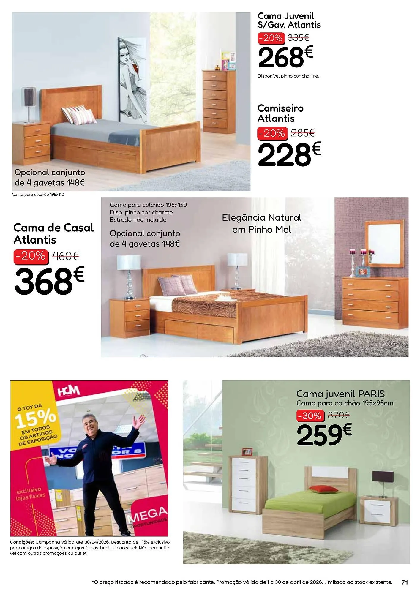 Folheto Folheto Hiper Centro do Móvel de 13 de abril até 30 de abril 2026 - Pagina 71