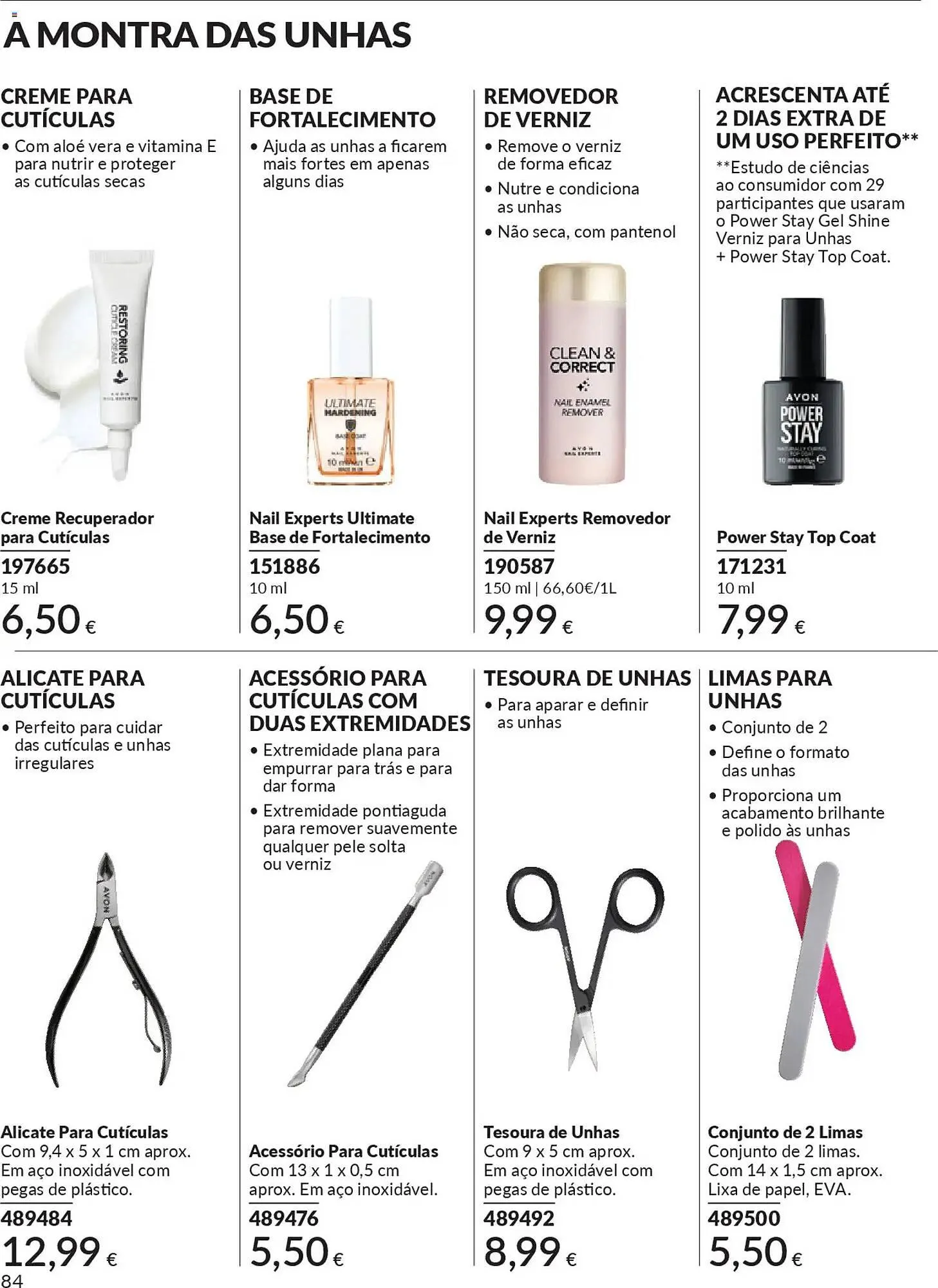 Folheto Catálogo Avon de 1 de novembro até 1 de dezembro 2025 - Pagina 84