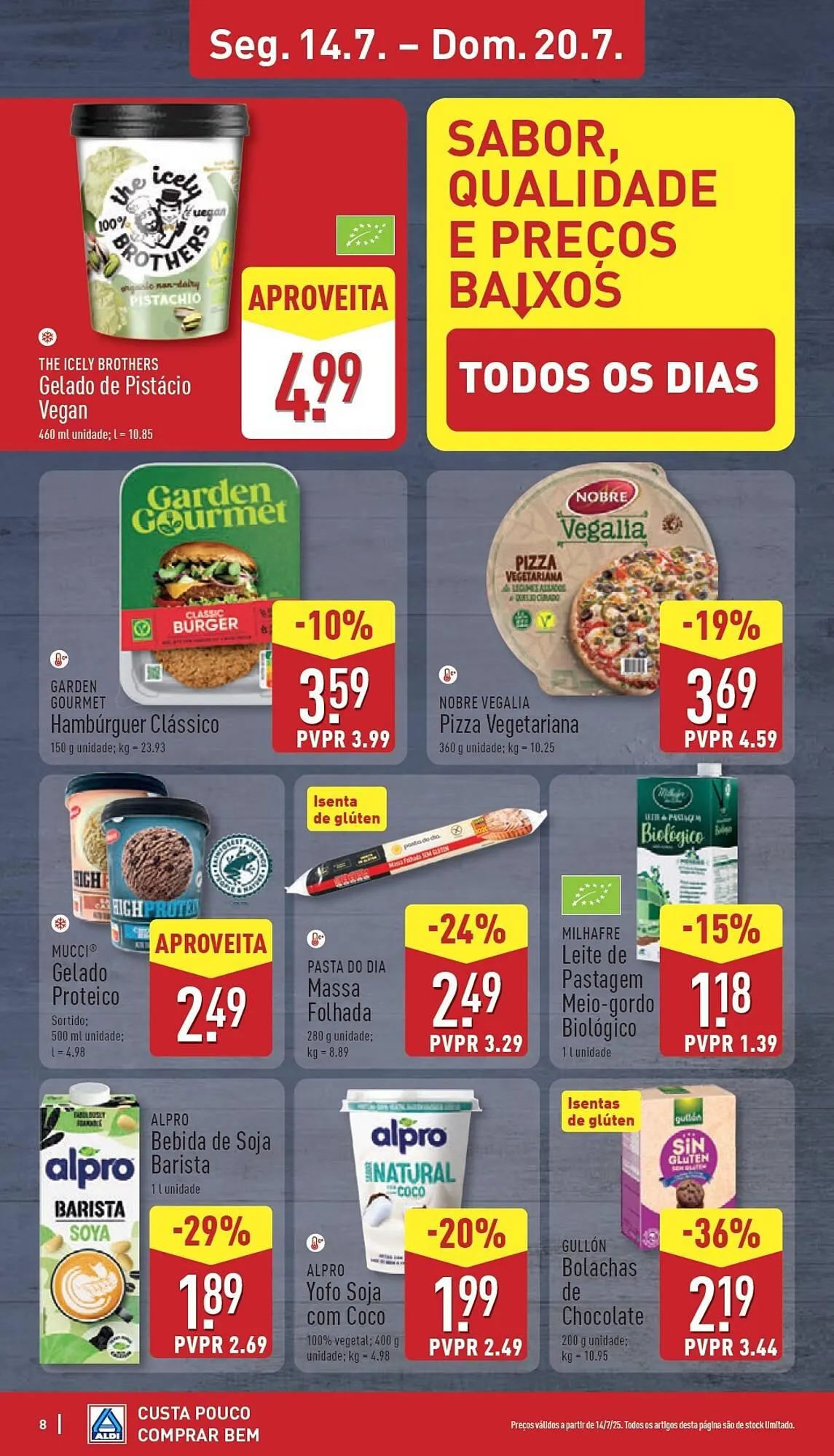 Folheto Folheto ALDI de 14 de julho até 20 de julho 2025 - Pagina 8
