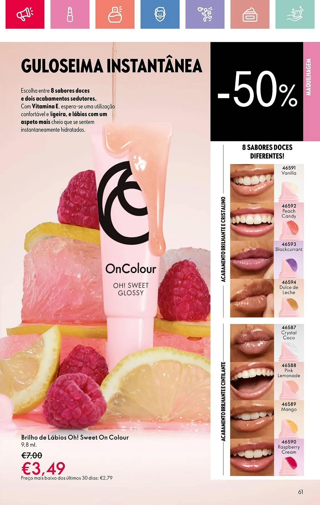 Folheto Folheto Oriflame de 13 de abril até 3 de maio 2025 - Pagina 61