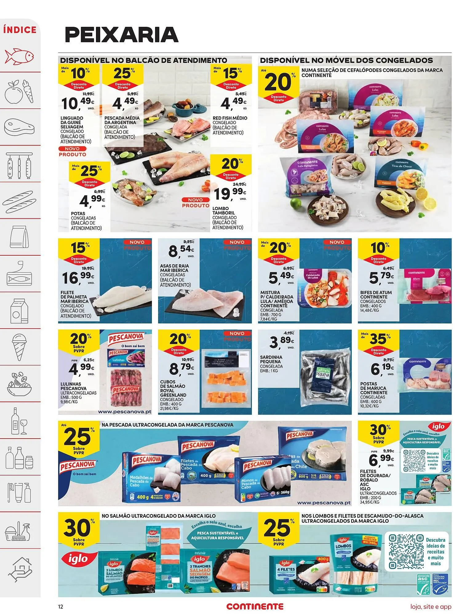 Folheto Folheto Continente de 3 de março até 9 de março 2026 - Pagina 12