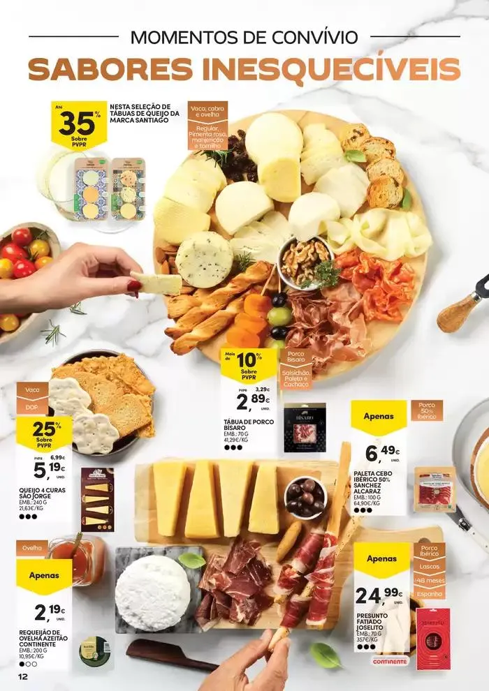 Folheto Queijos, Enchidos e Vinhos de 21 de janeiro até 9 de fevereiro 2025 - Pagina 12