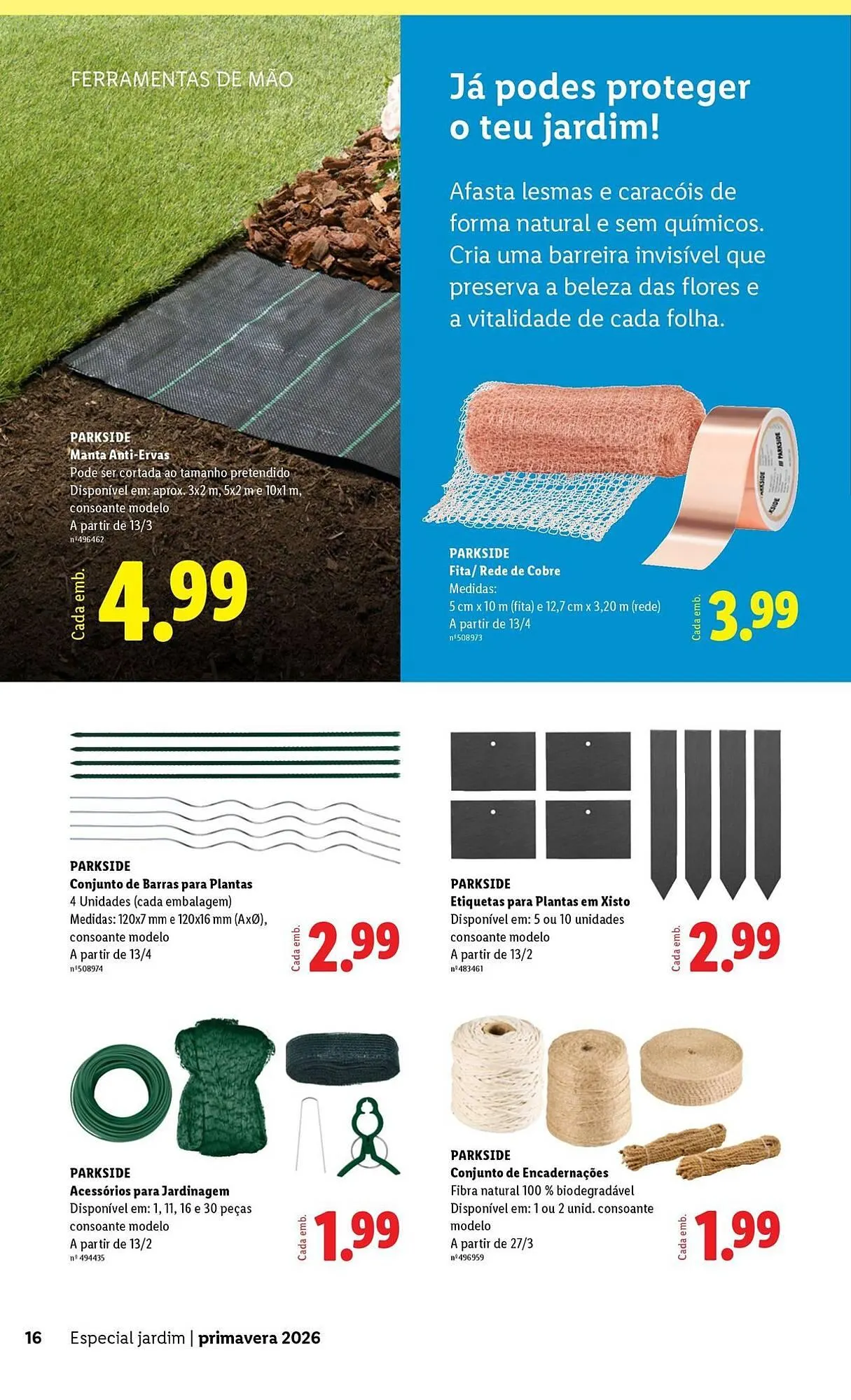 Folheto Folheto Lidl de 9 de fevereiro até 20 de abril 2026 - Pagina 16