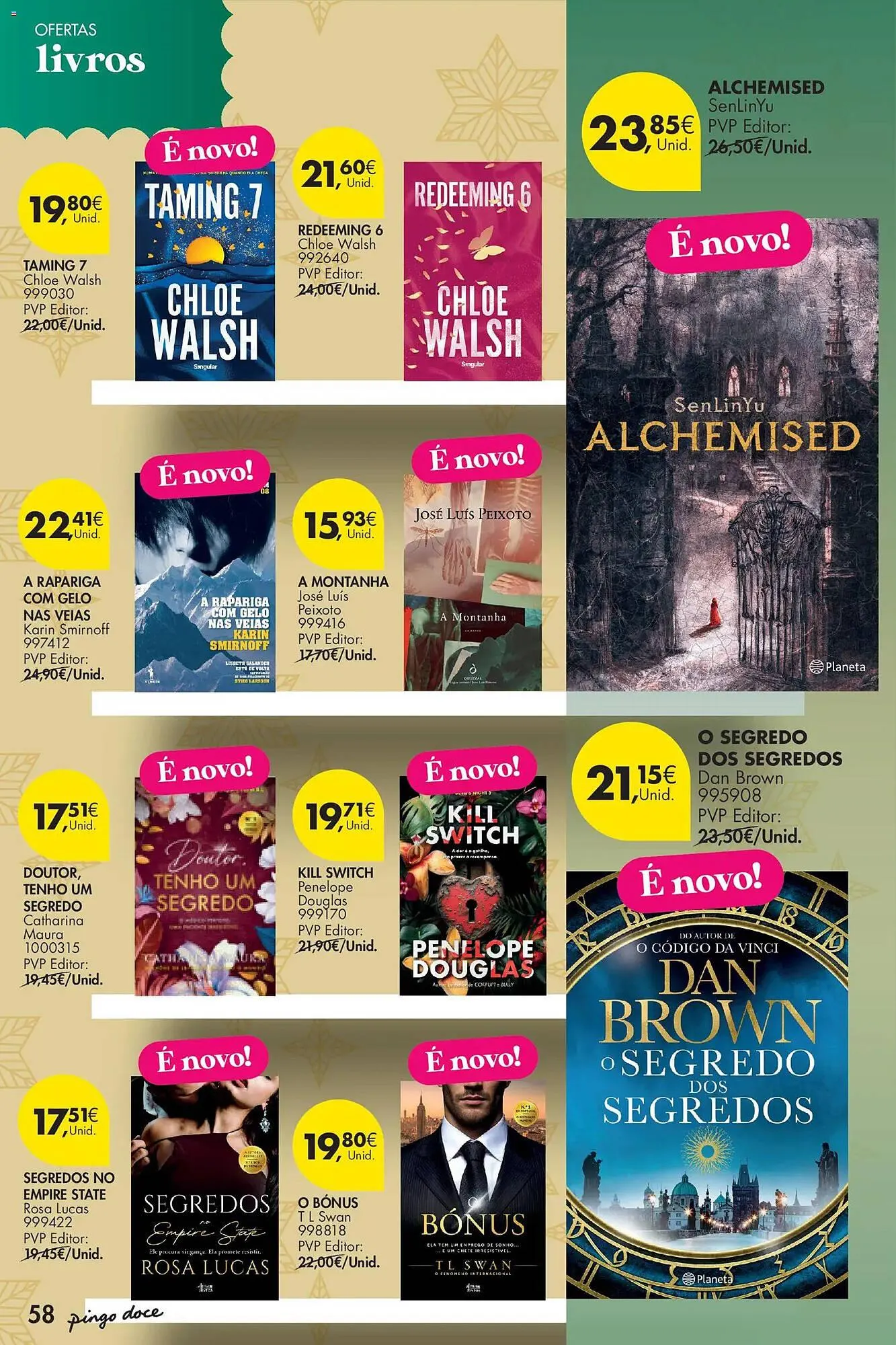 Folheto Folheto Pingo Doce de 11 de novembro até 6 de janeiro 2026 - Pagina 58