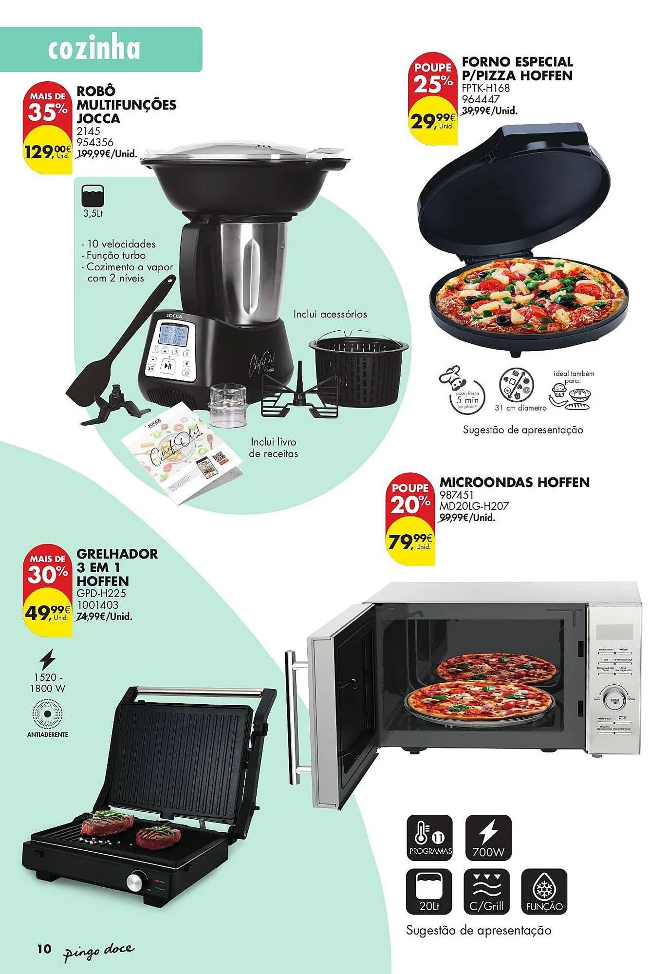 Folheto Folheto Pingo Doce de 10 de março até 6 de abril 2026 - Pagina 10