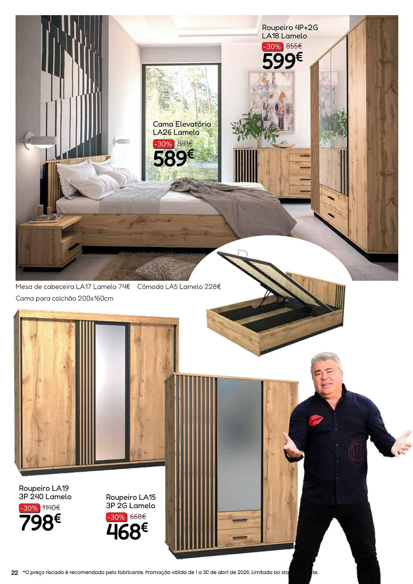 Folheto Folheto Hiper Centro do Móvel de 13 de abril até 30 de abril 2026 - Pagina 22