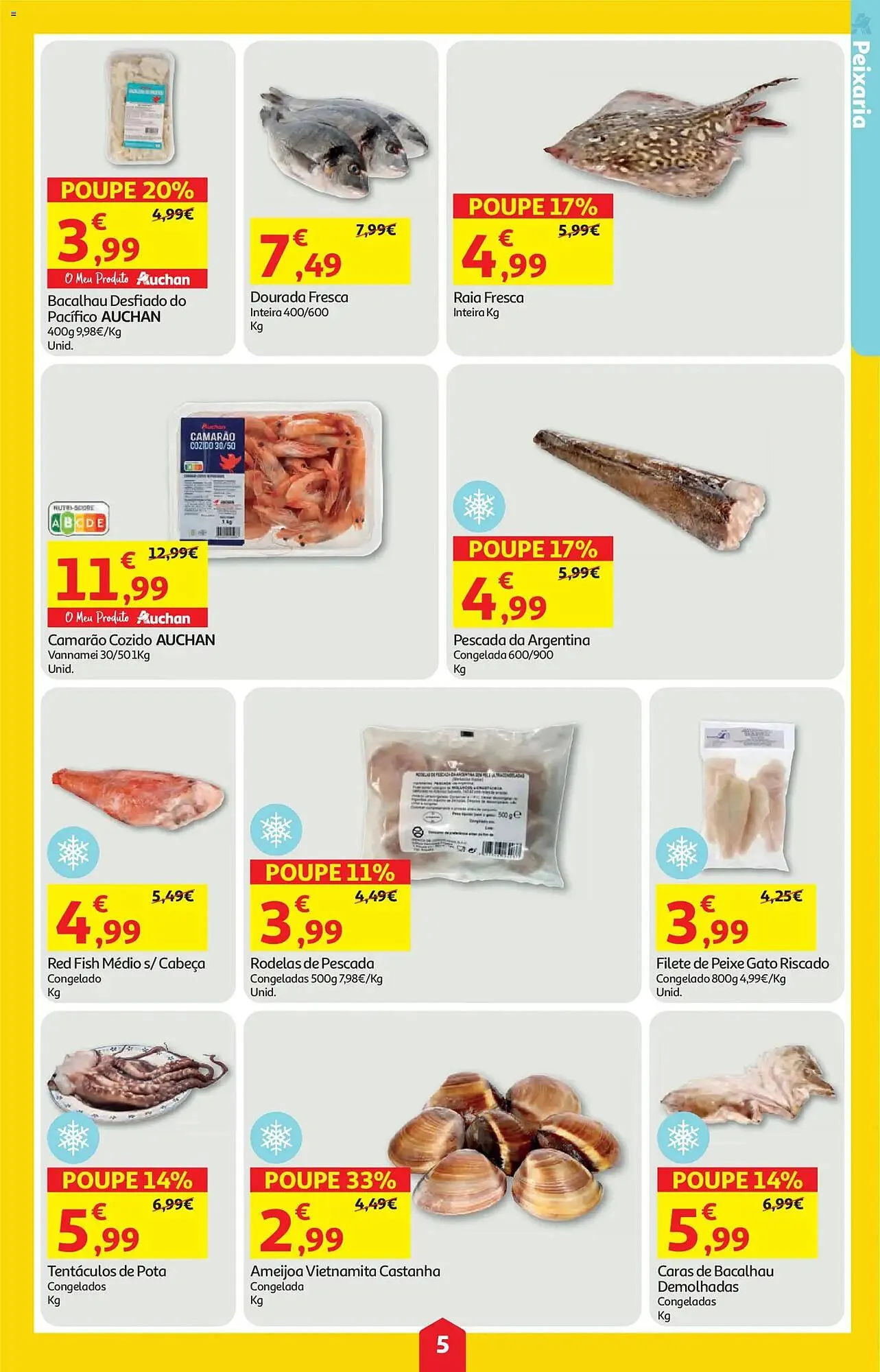 Folheto Folheto Auchan de 12 de março até 19 de março 2026 - Pagina 5