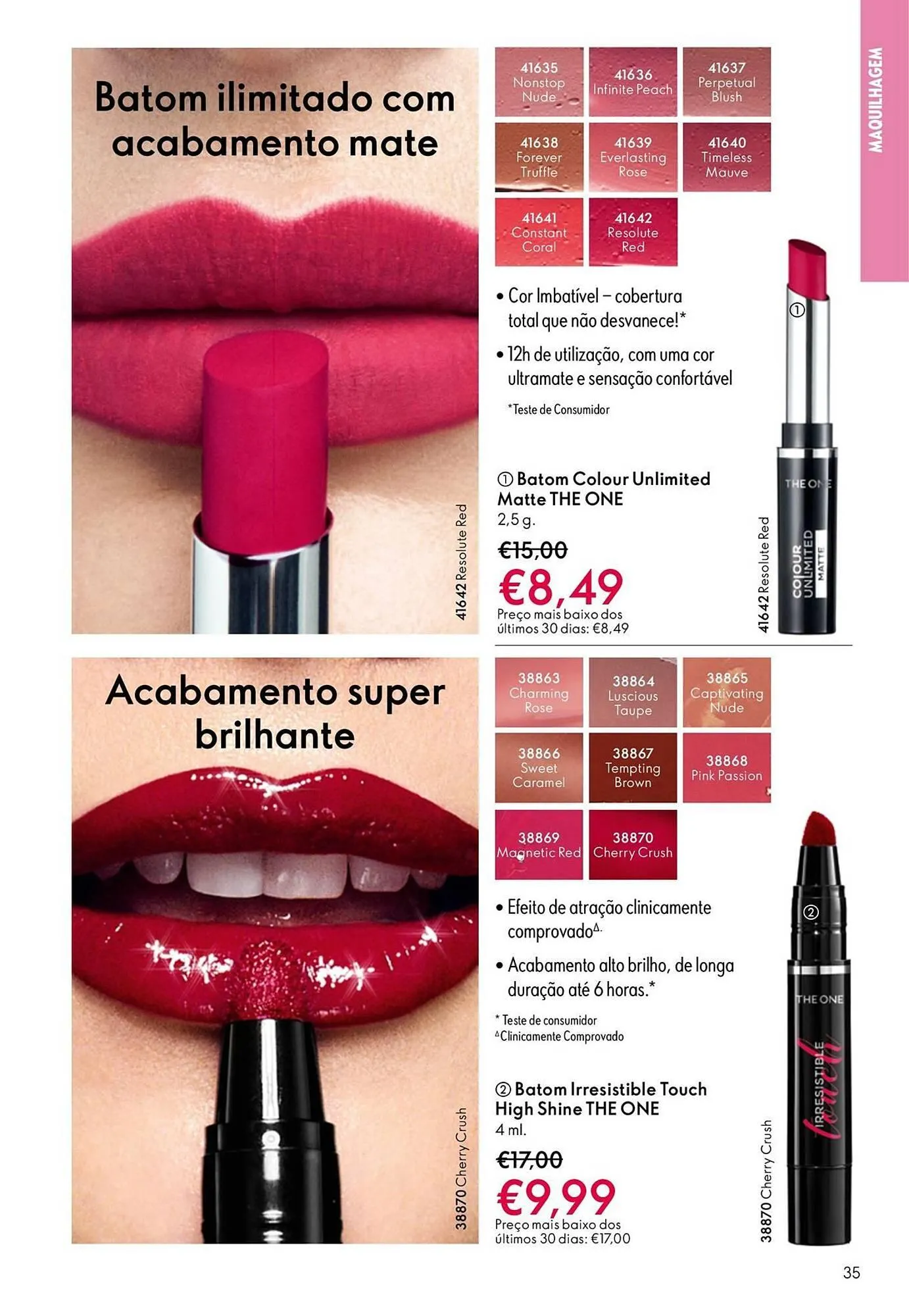 Folheto Catálogo Oriflame de 22 de outubro até 11 de novembro 2025 - Pagina 35