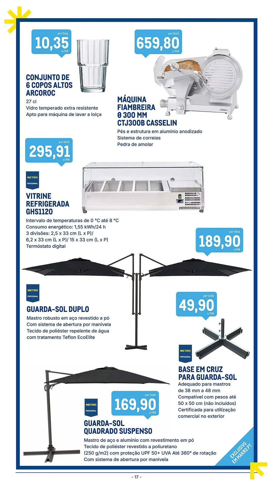 Folheto Folheto Makro de 31 de março até 7 de abril 2025 - Pagina 17