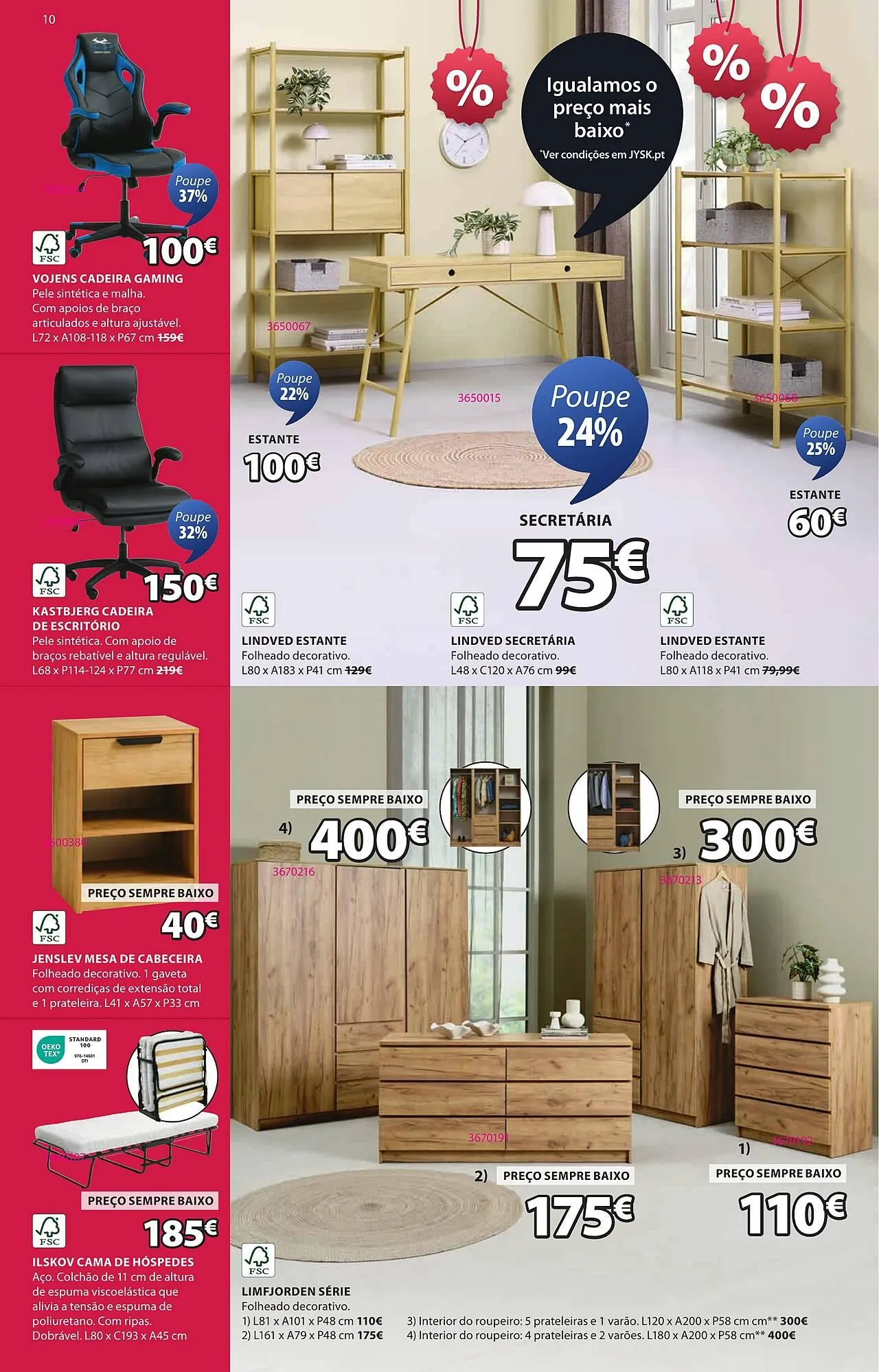 Folheto Folheto JYSK de 26 de junho até 16 de julho 2025 - Pagina 10