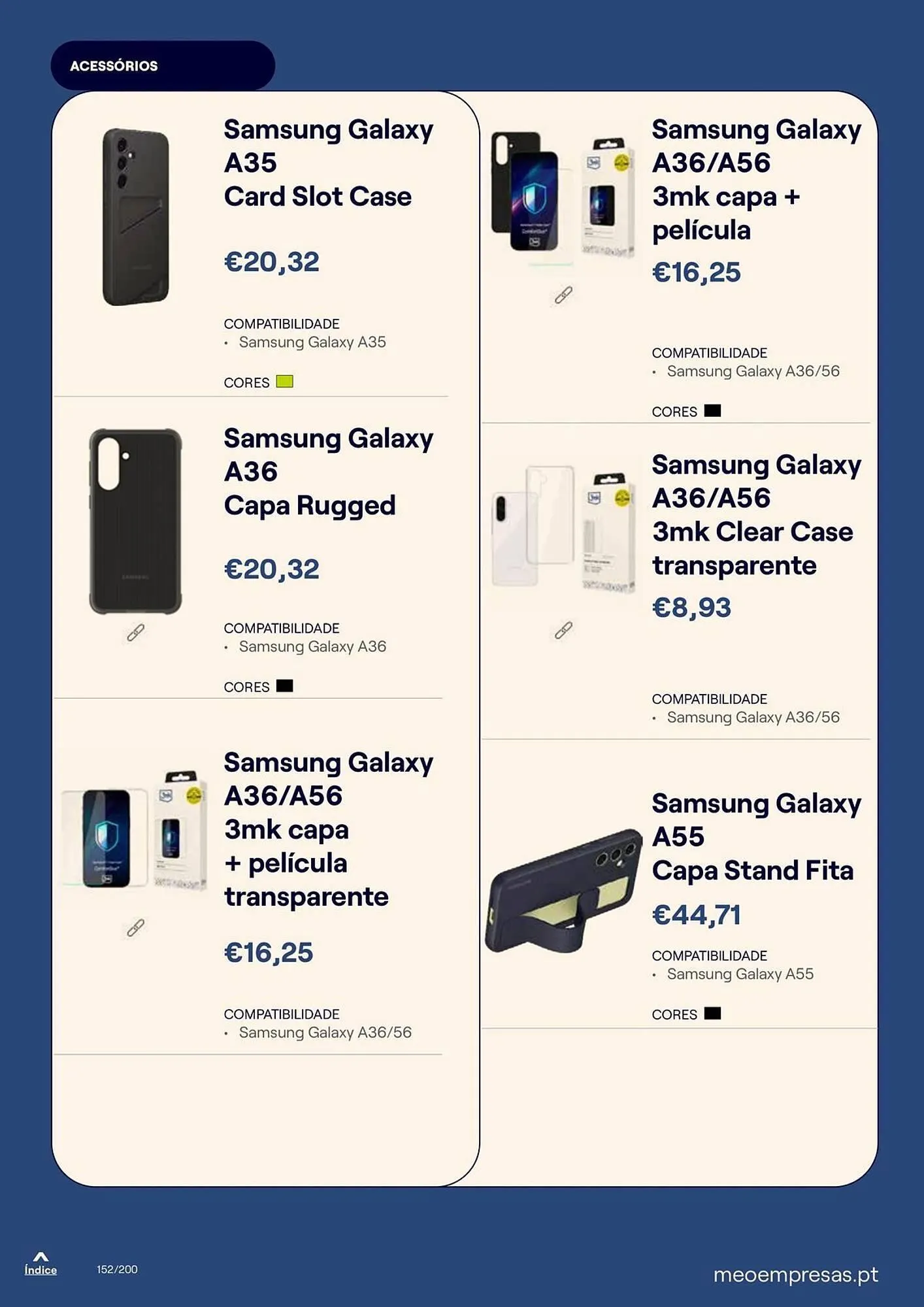 Folheto Catálogo MEO de 25 de setembro até 30 de setembro 2025 - Pagina 152